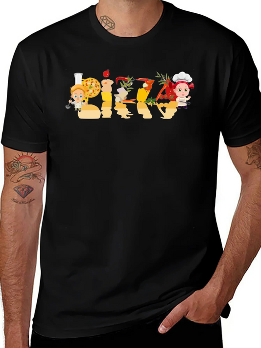 Pizza Chef Graphic Tee - Unisex Casual Top