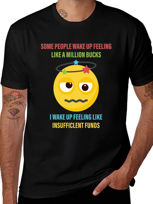 Funny Insufficient Funds Emoji T-Shirt