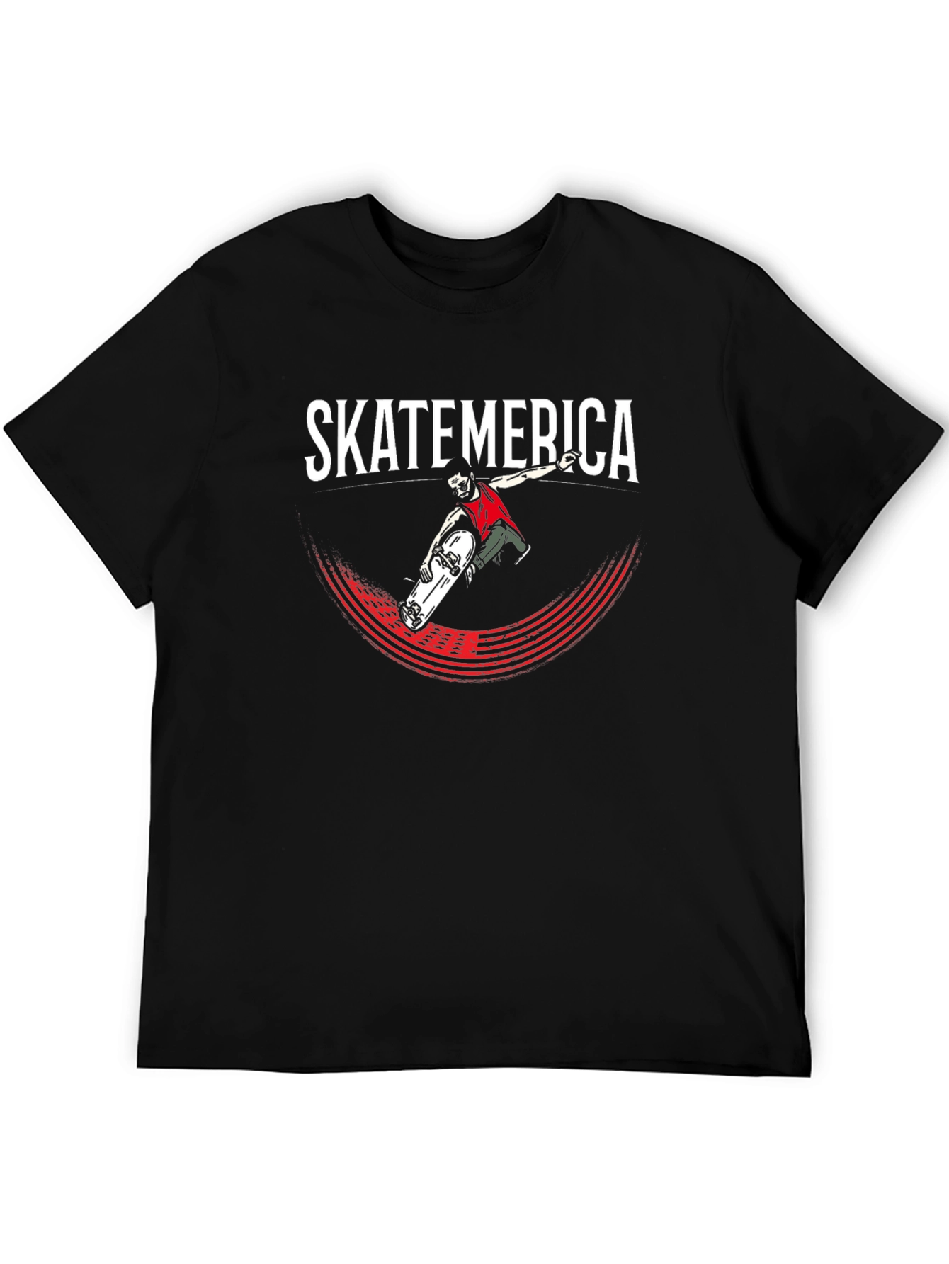SkateAmerica Graphic T-Shirt Black