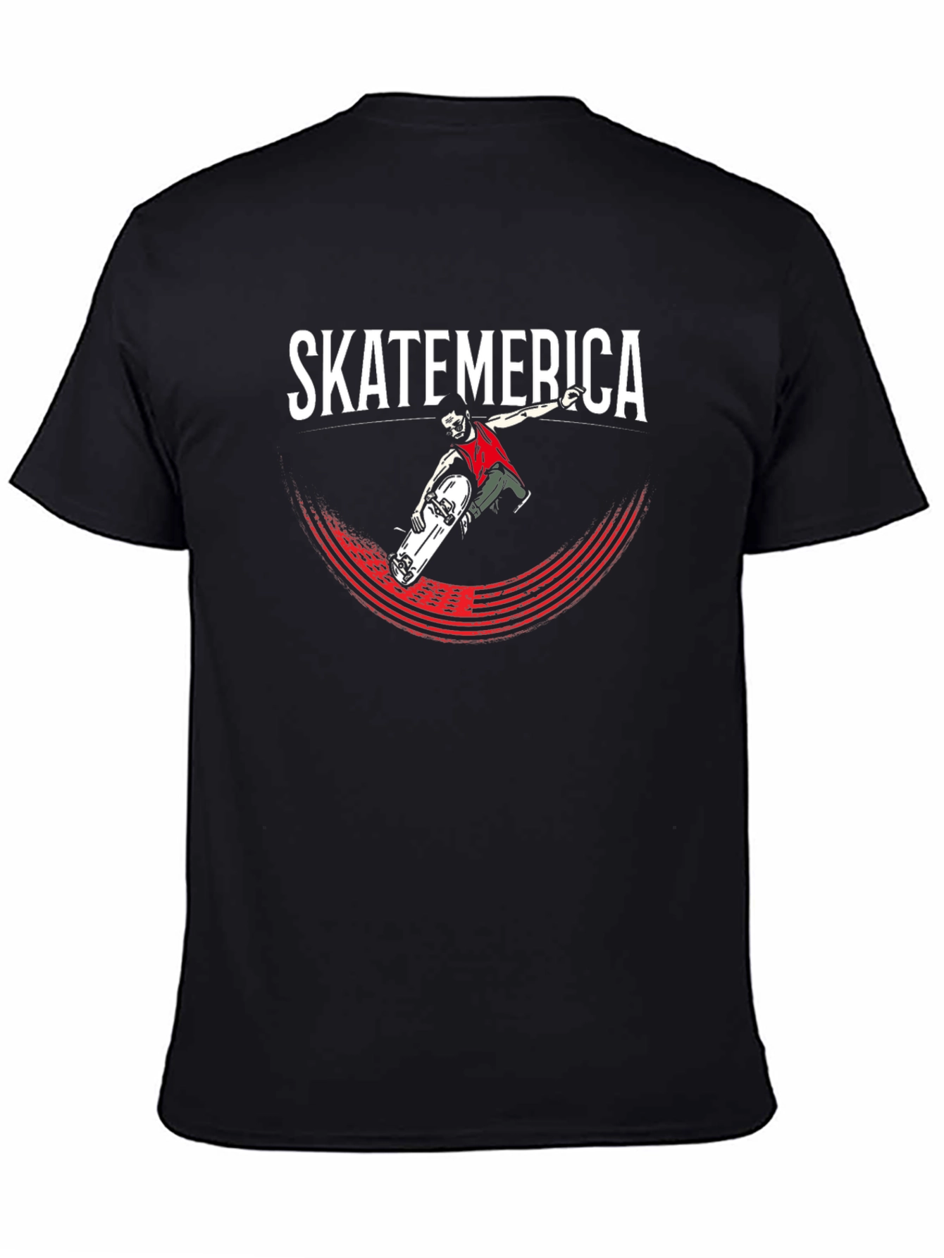 SkateAmerica Graphic T-Shirt Black