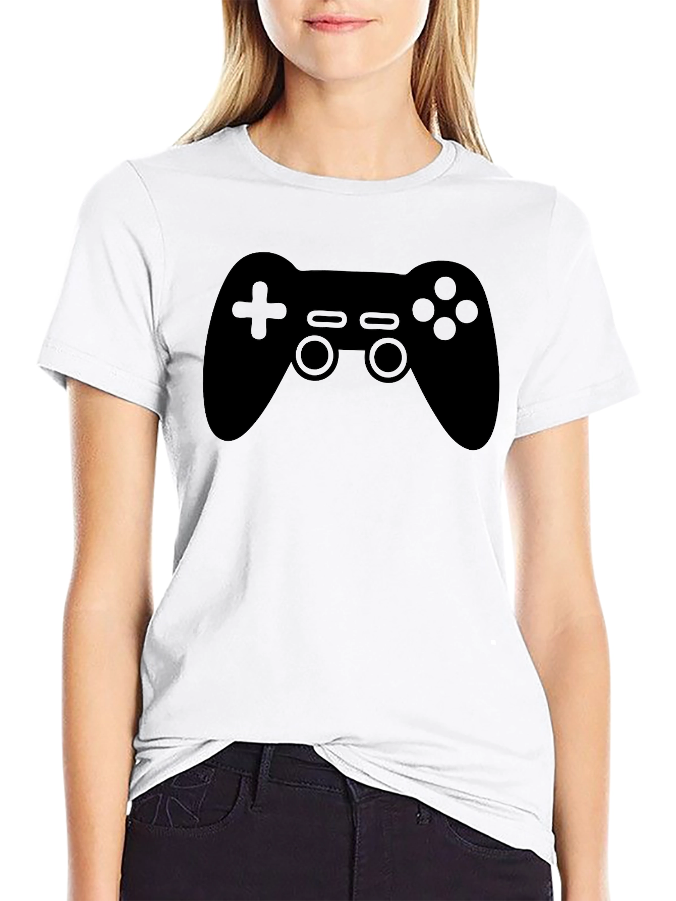 Gaming Controller Graphic T-Shirt - Gamer Style Tee