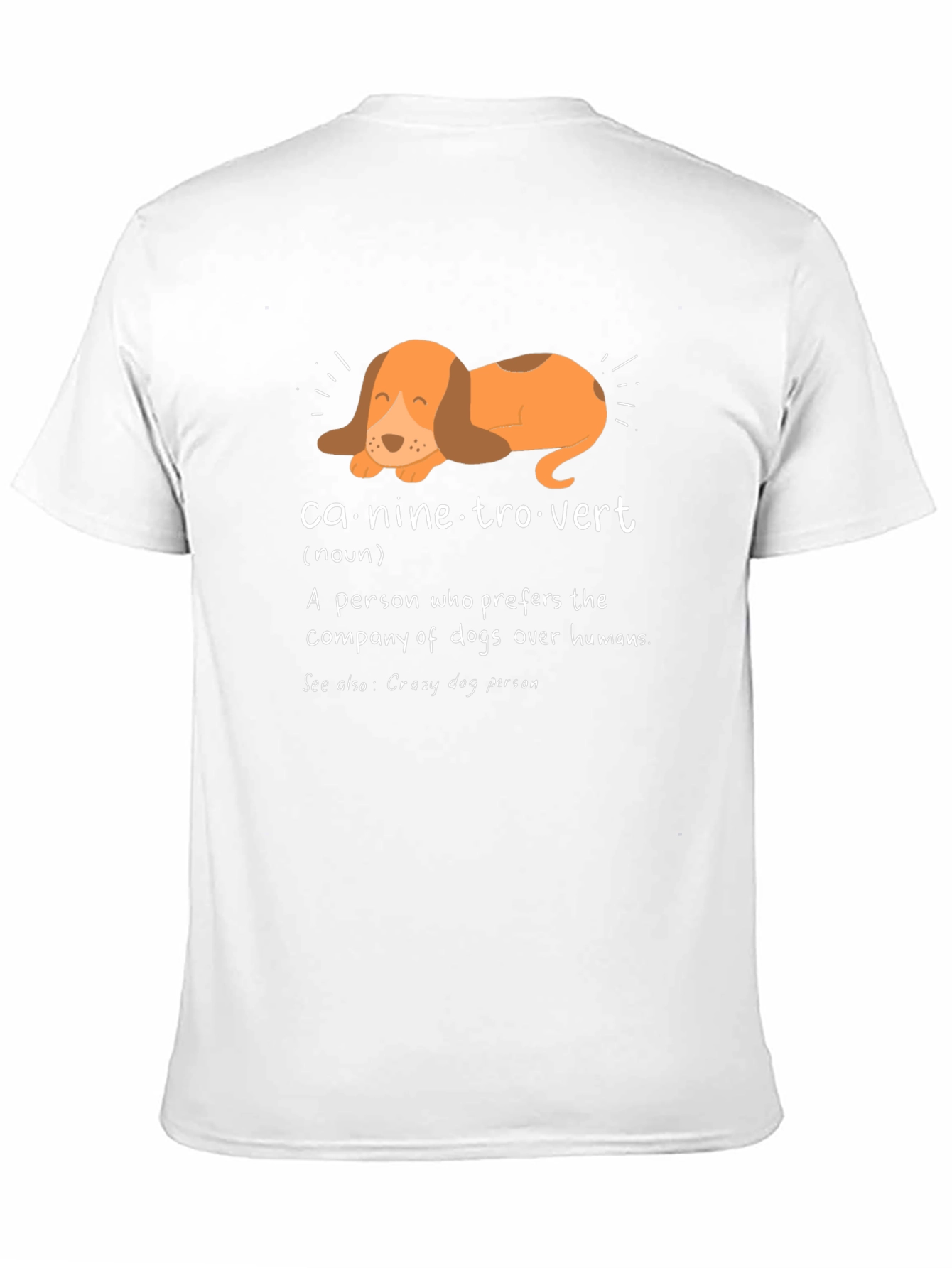 Canine-trovert T-Shirt - Dog Lover Apparel