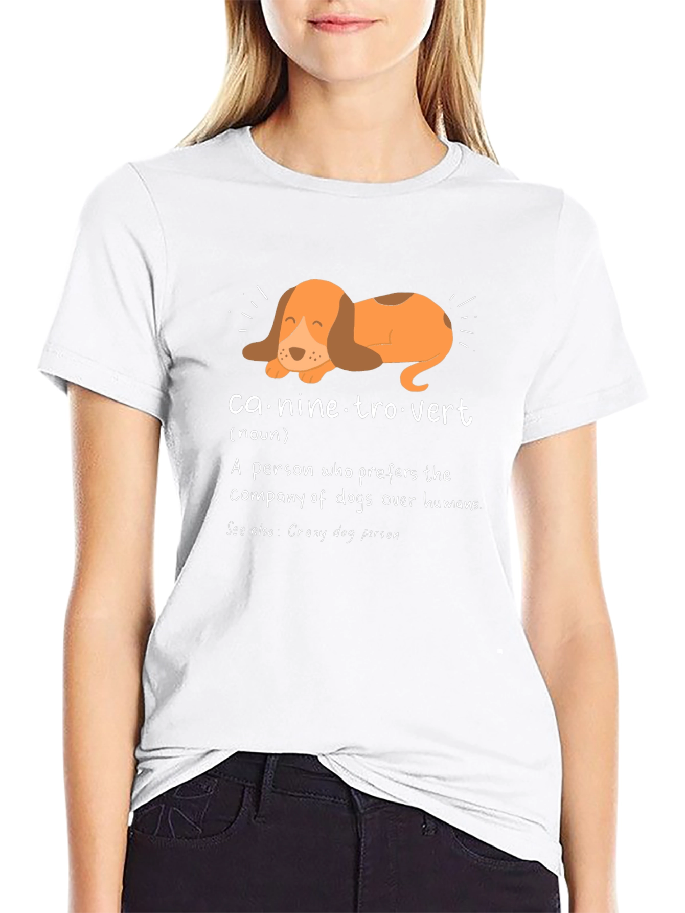 Canine-trovert T-Shirt - Dog Lover Apparel