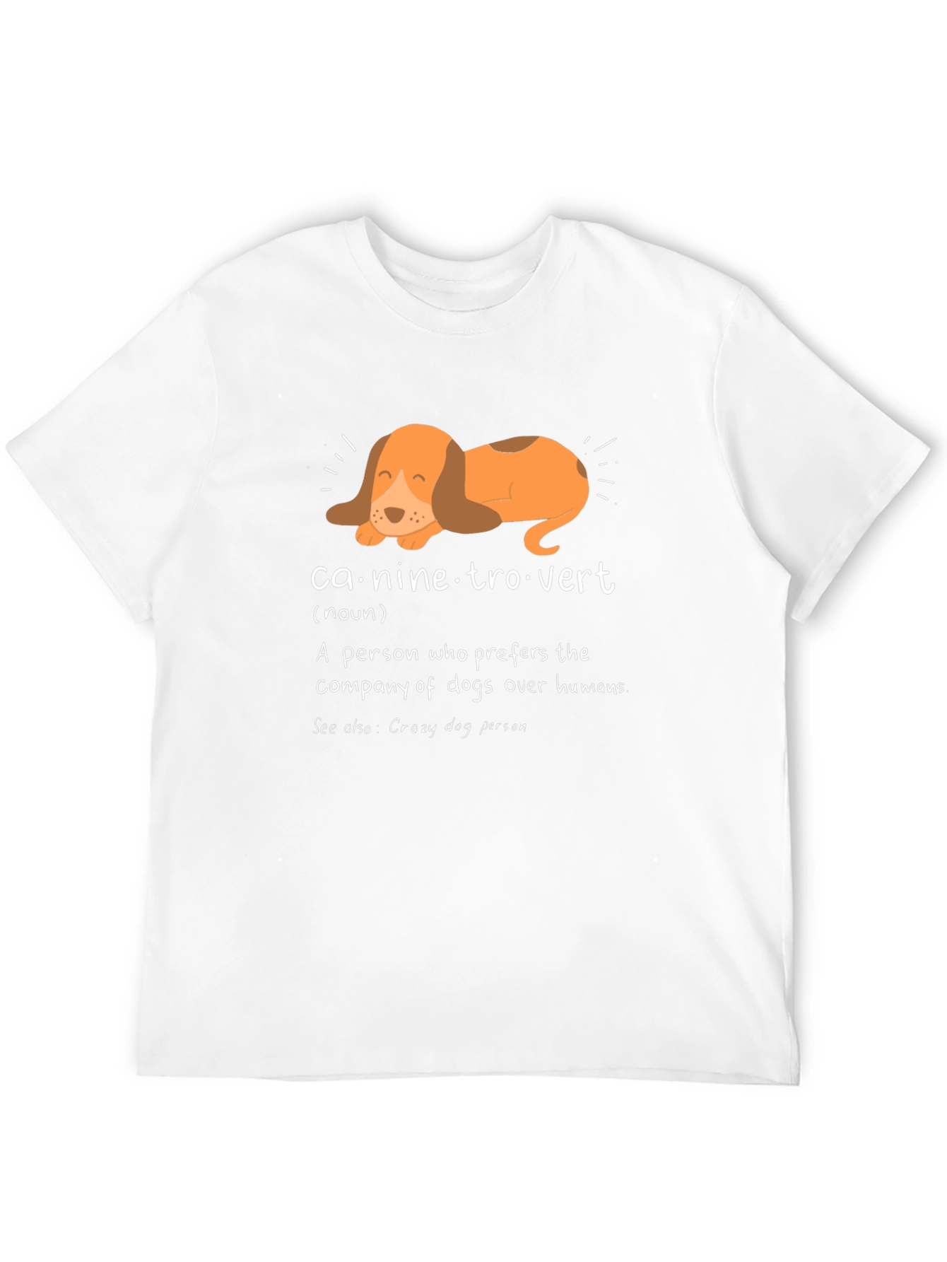 Canine-trovert T-Shirt - Dog Lover Apparel