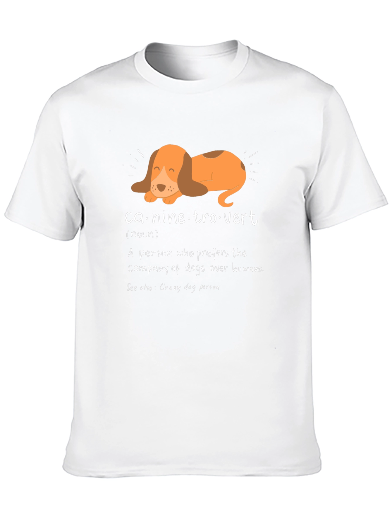 Canine-trovert T-Shirt - Dog Lover Apparel