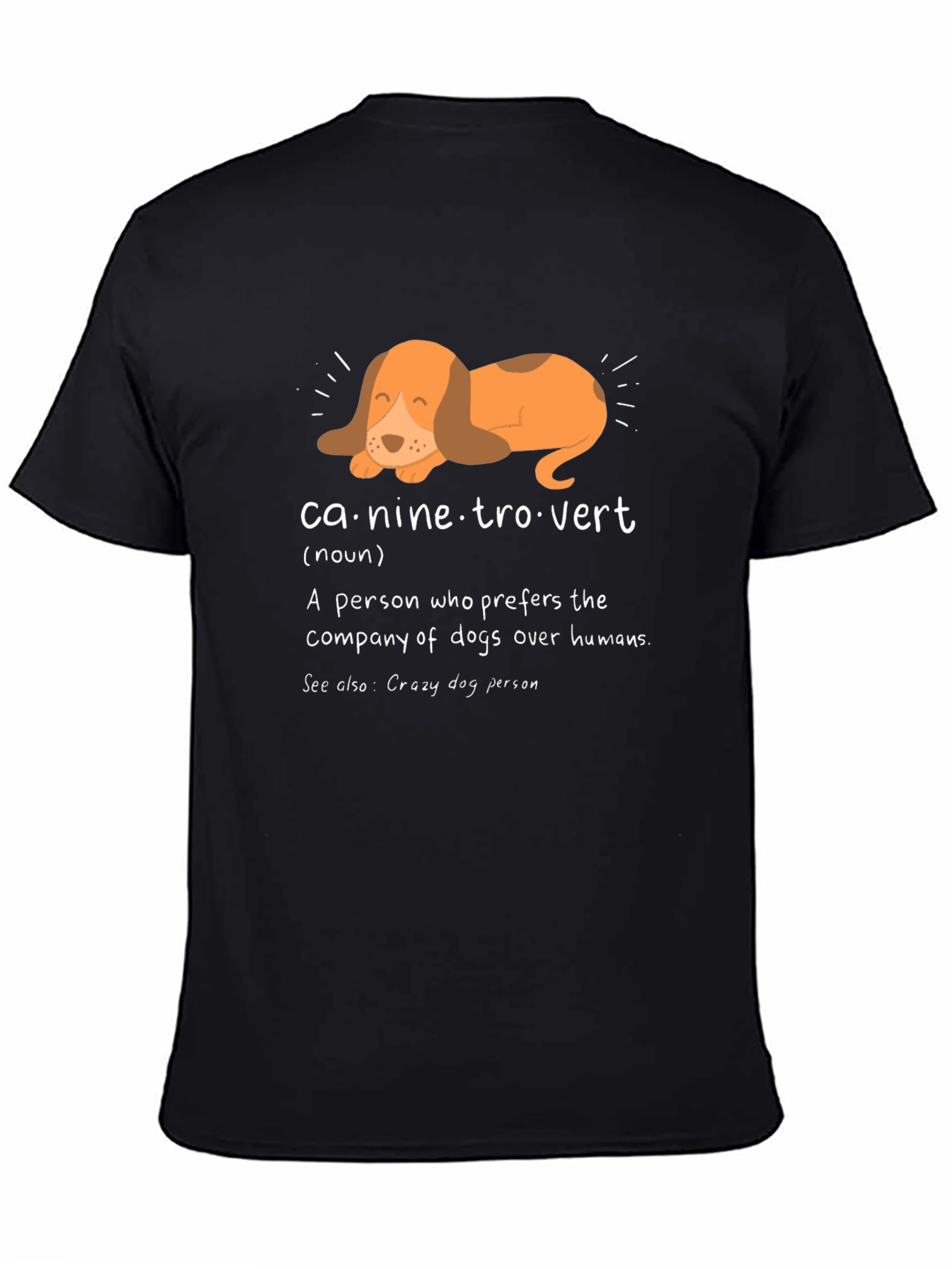 Canine-trovert T-Shirt - Dog Lover Apparel