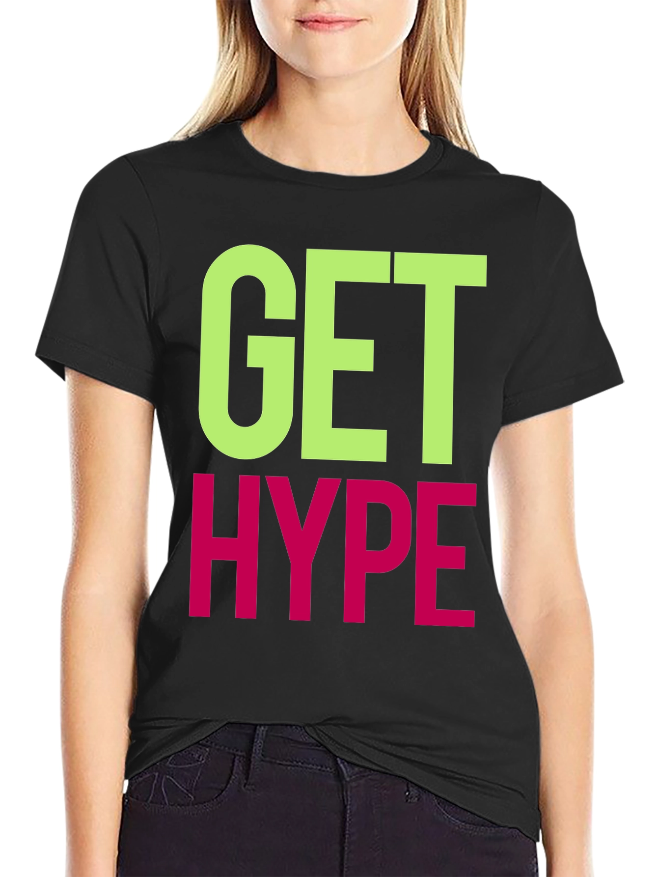 Get Hype Graphic T-Shirt - Trendy Casual Wear