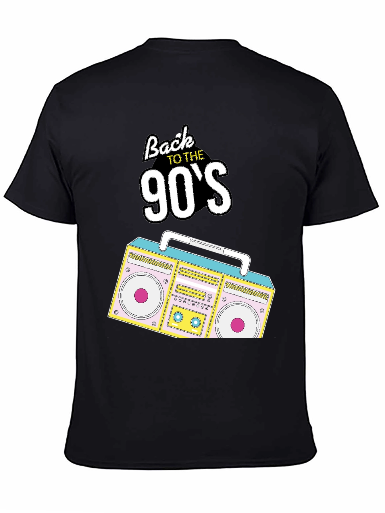 Back to the 90s Boombox Graphic Tee