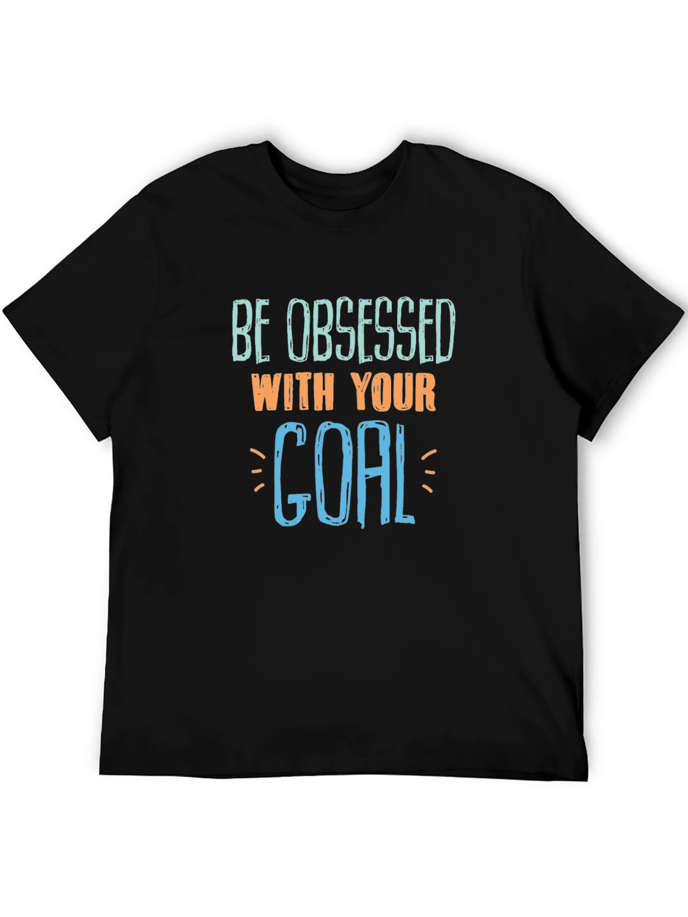 Obsessed With Your Goal Black T-Shirt