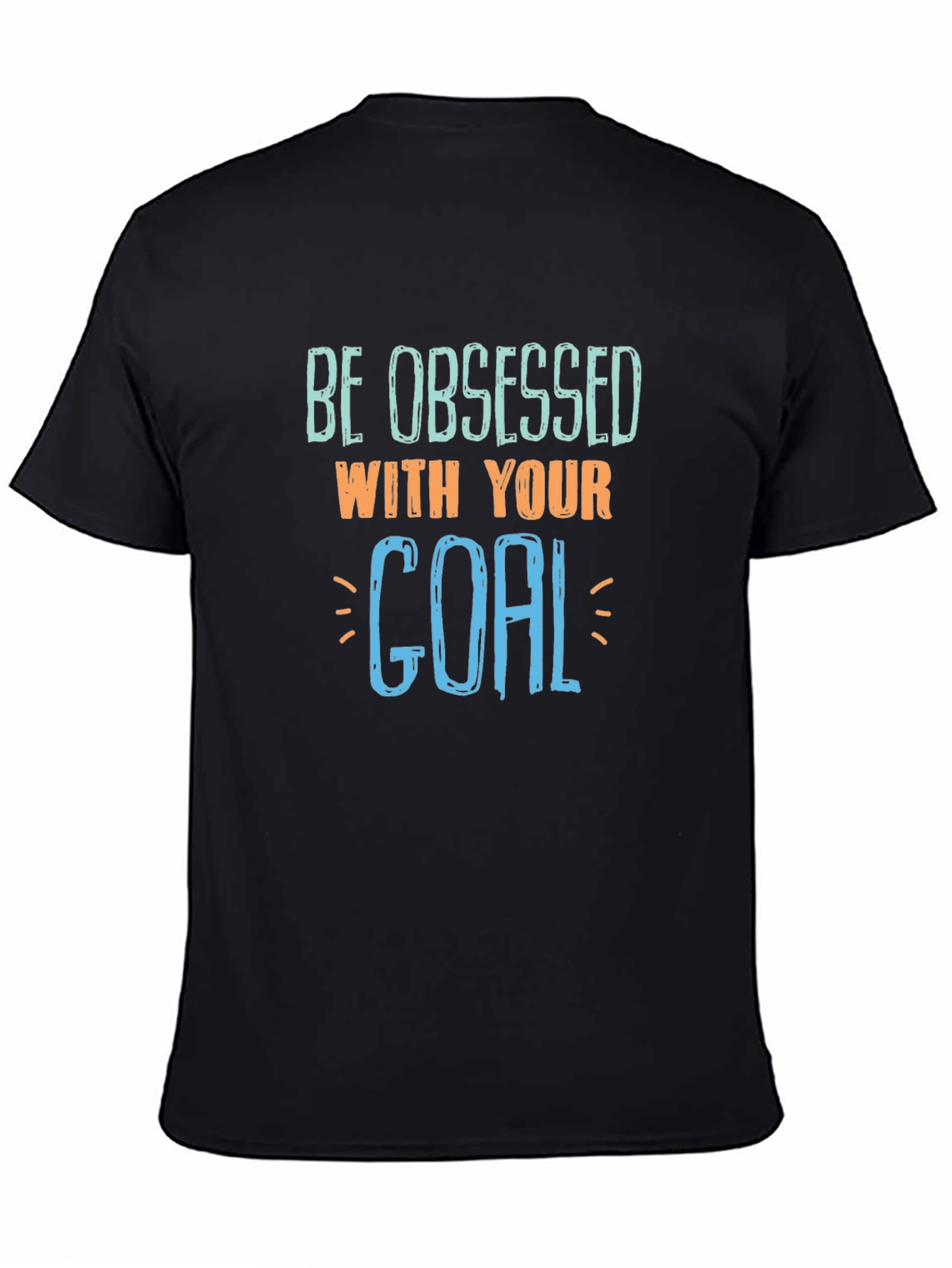 Obsessed With Your Goal Black T-Shirt