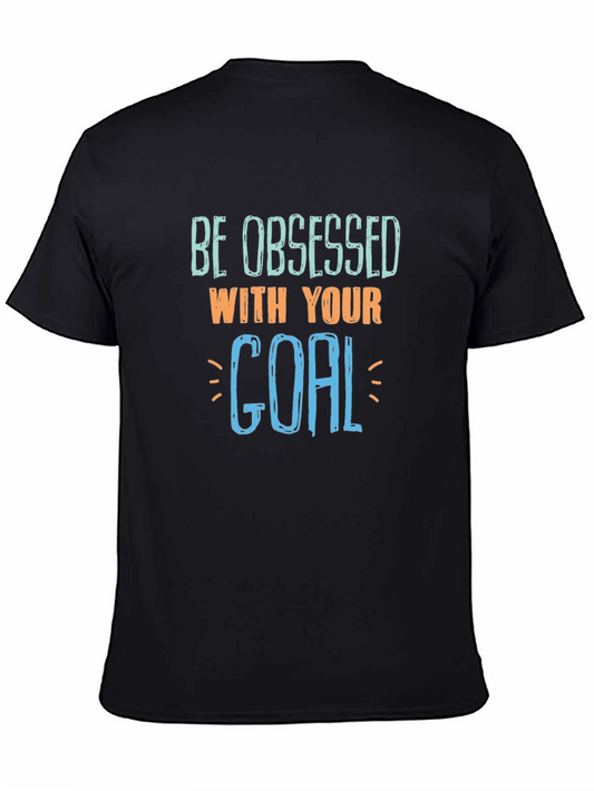 Obsessed With Your Goal Black T-Shirt