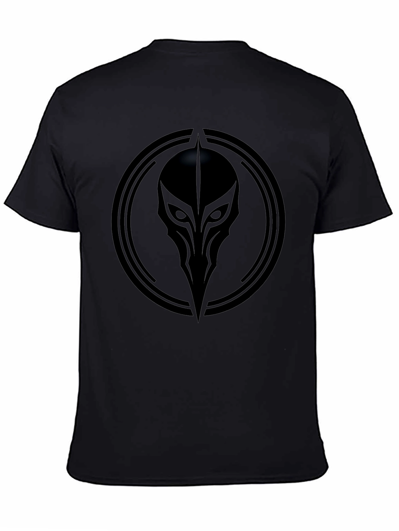 Mystic Raven Graphic Black T-Shirt