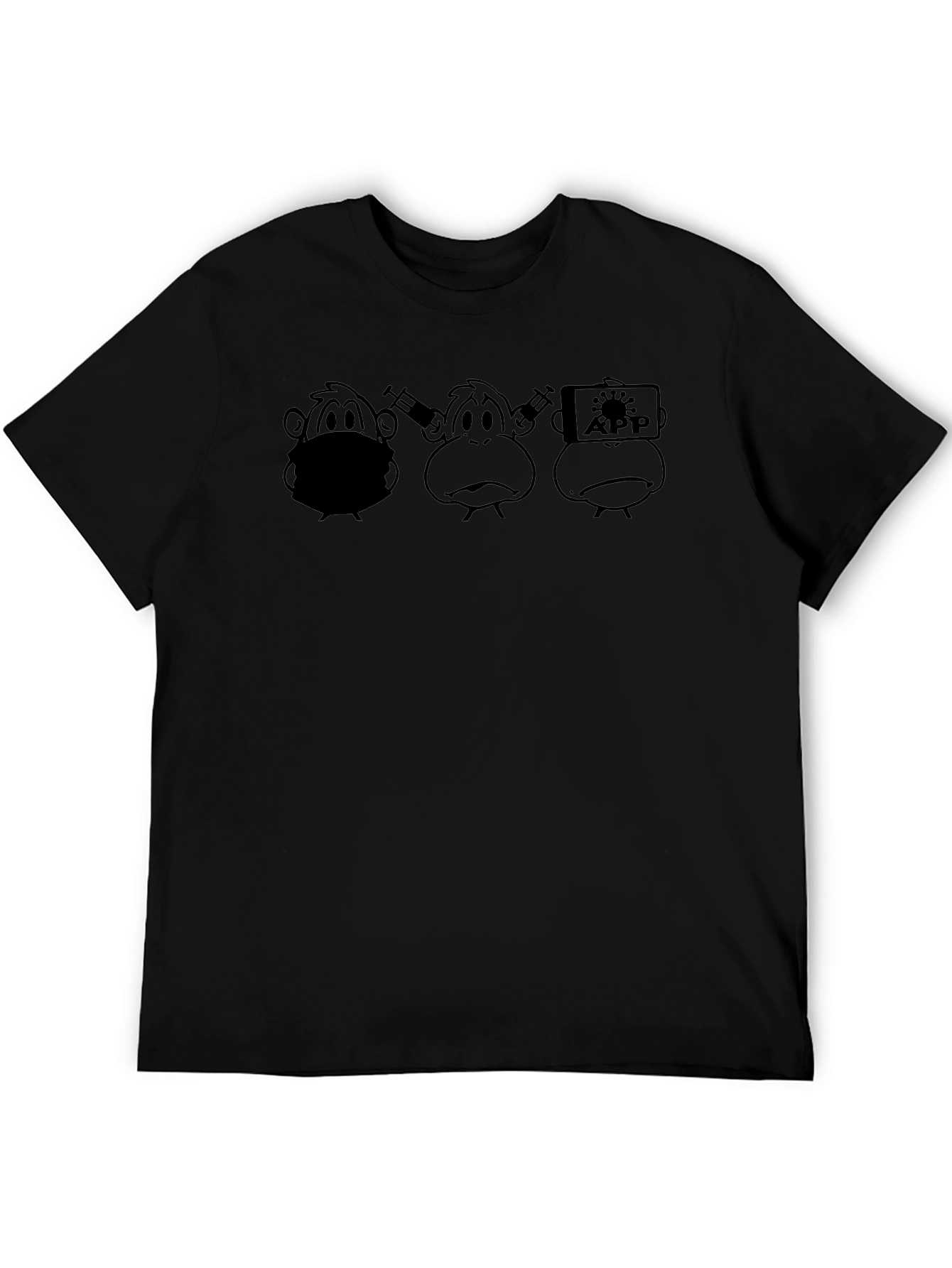 COVID Monkey T-Shirt - Hear See Speak No Evil