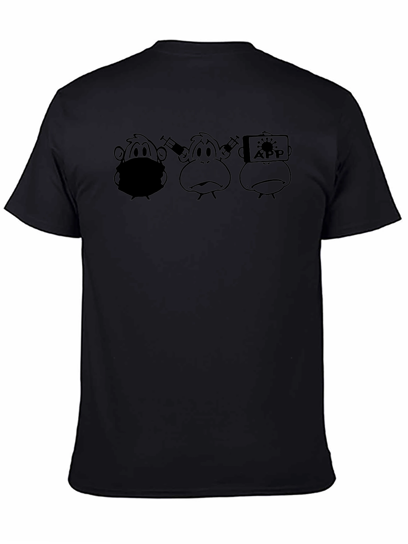 COVID Monkey T-Shirt - Hear See Speak No Evil