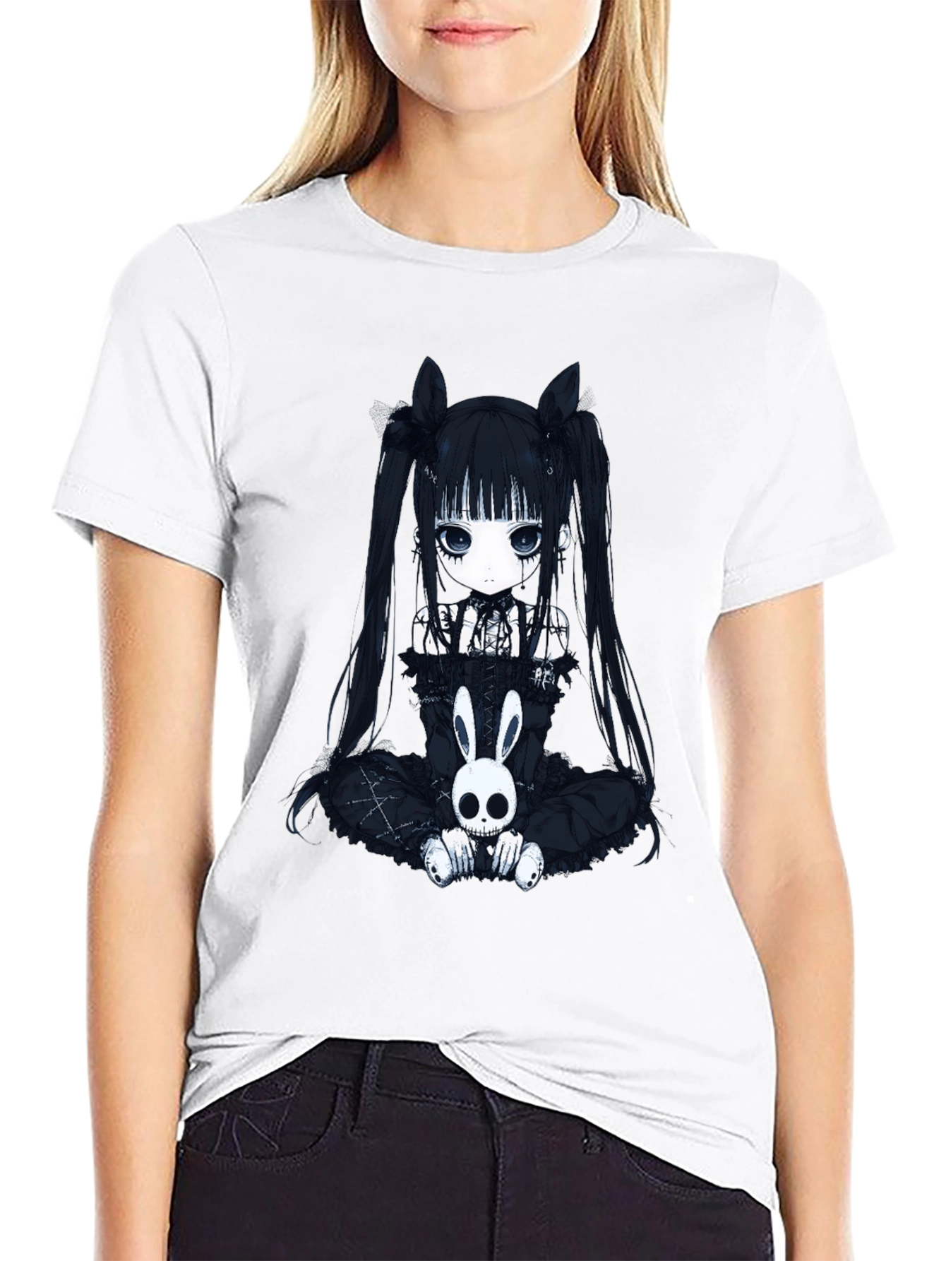 Gothic Anime Girl T-Shirt