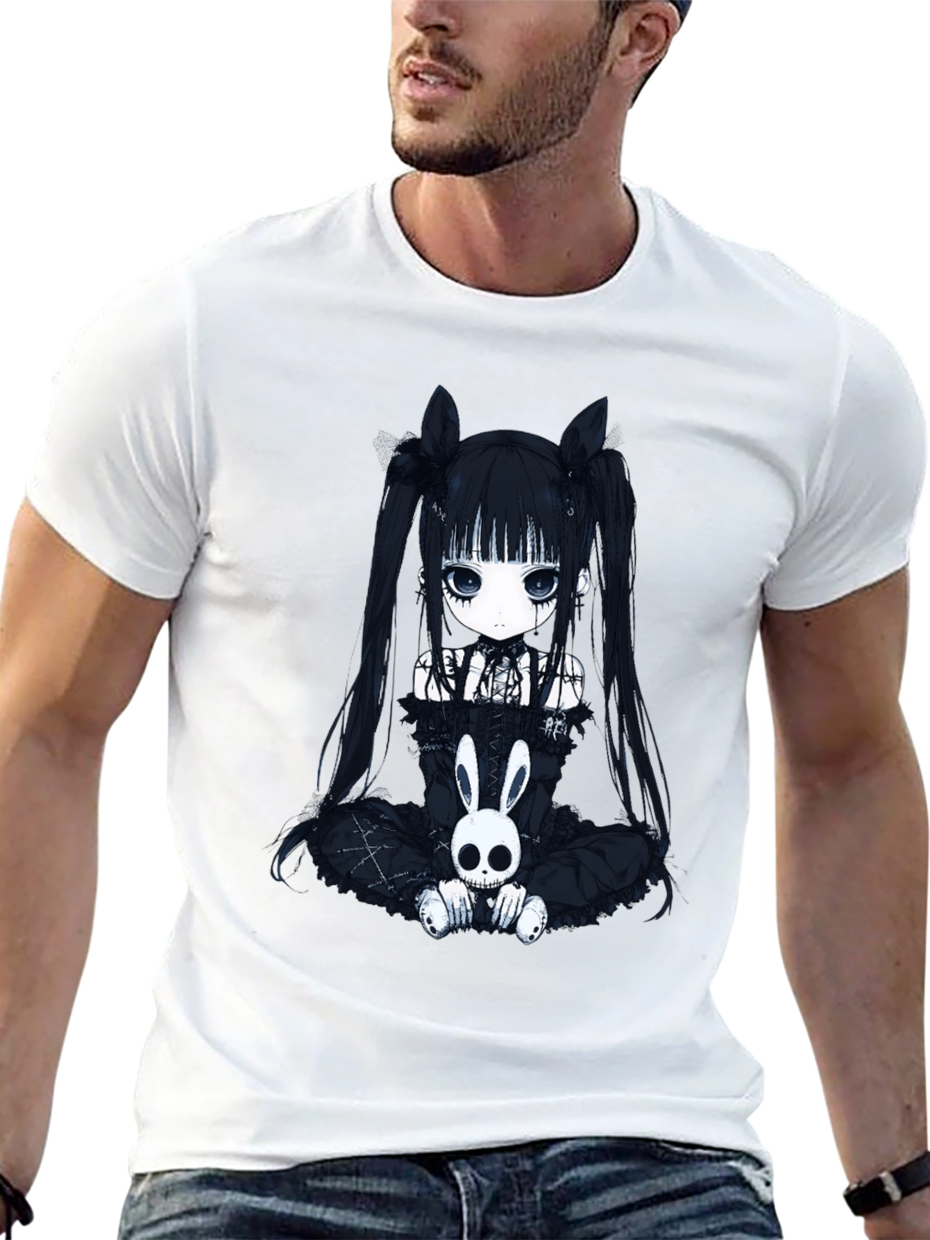 Gothic Anime Girl T-Shirt