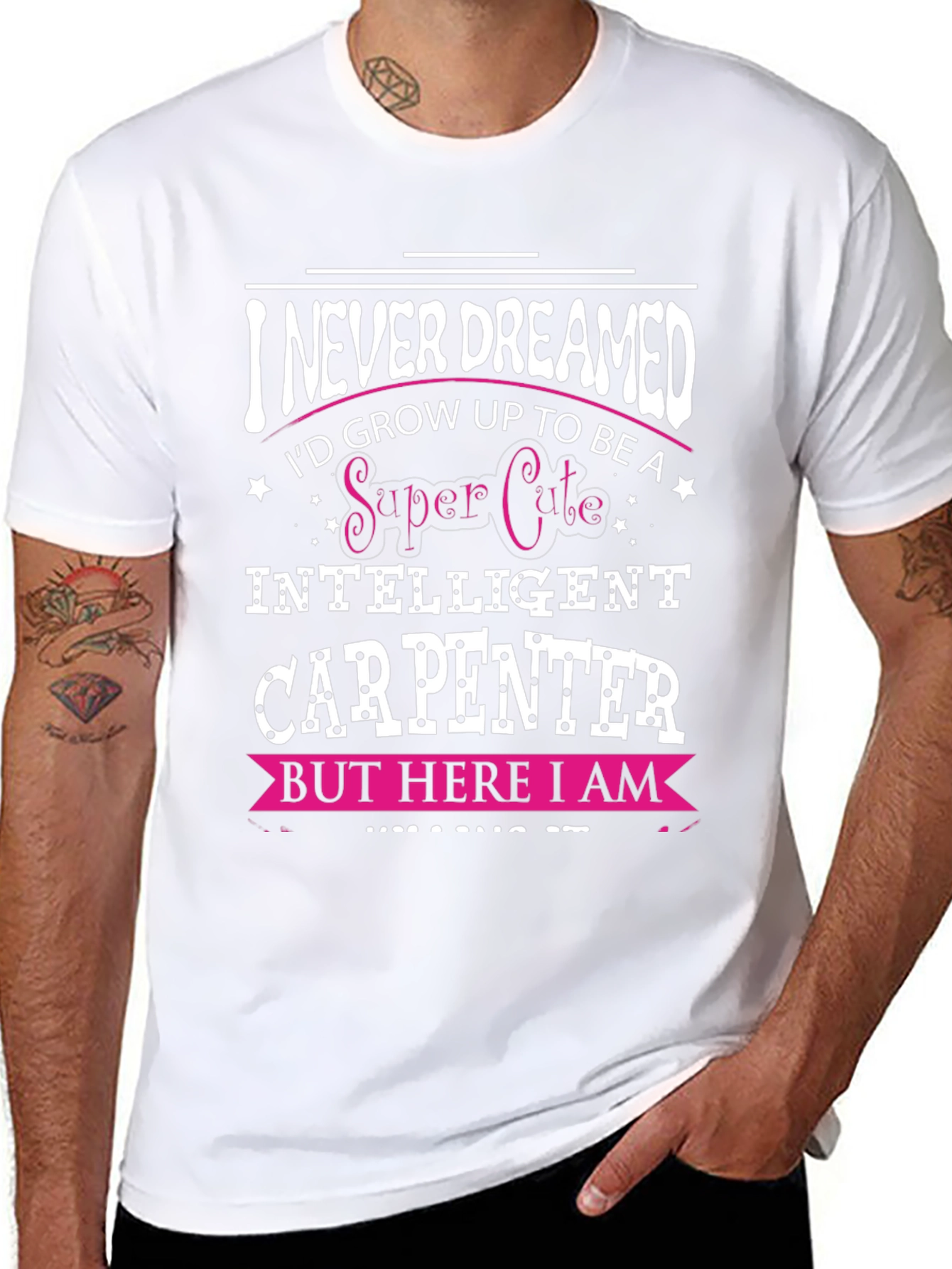 Super Cute Intelligent Carpenter T-Shirt