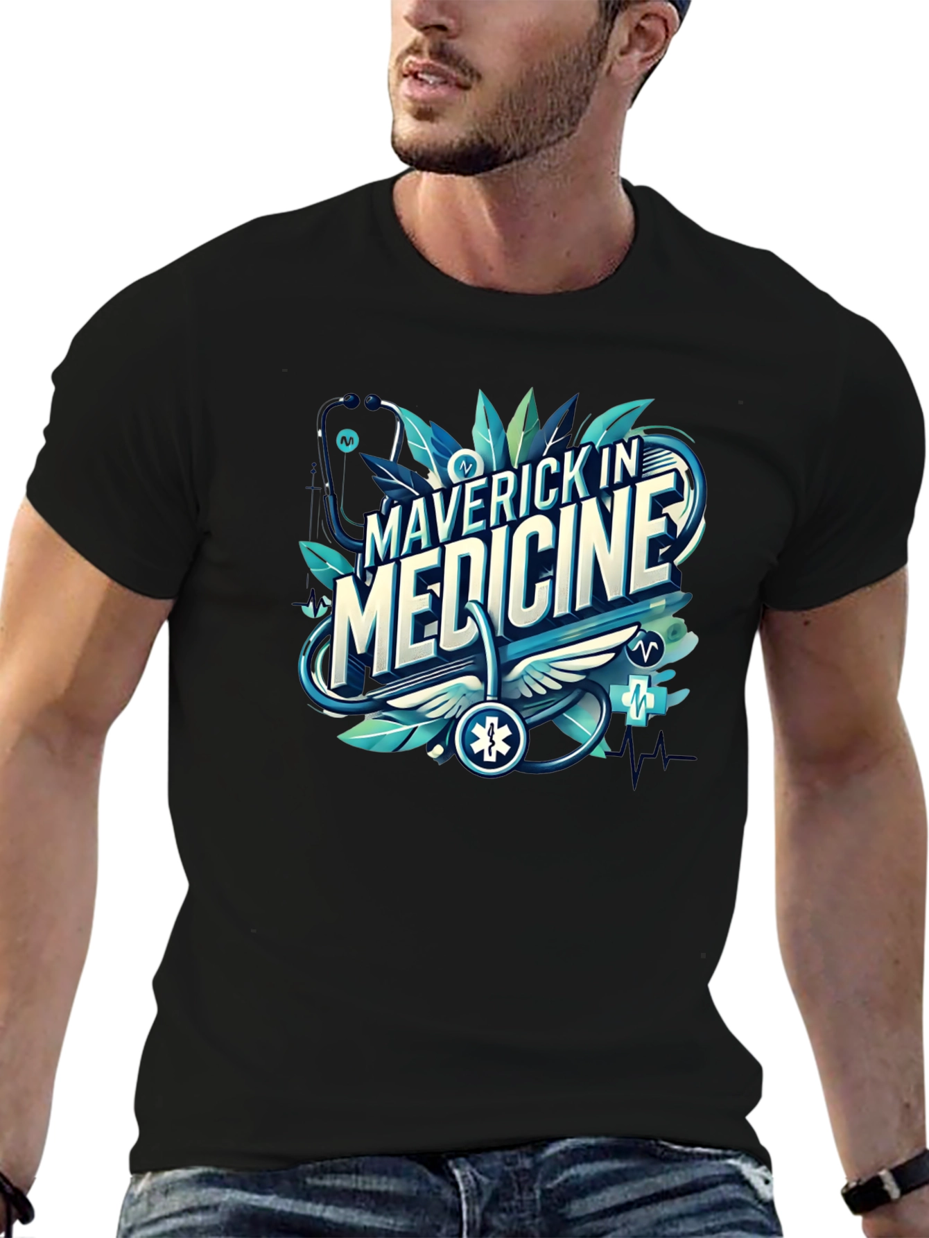 Maverick in Medicine Graphic T-Shirt