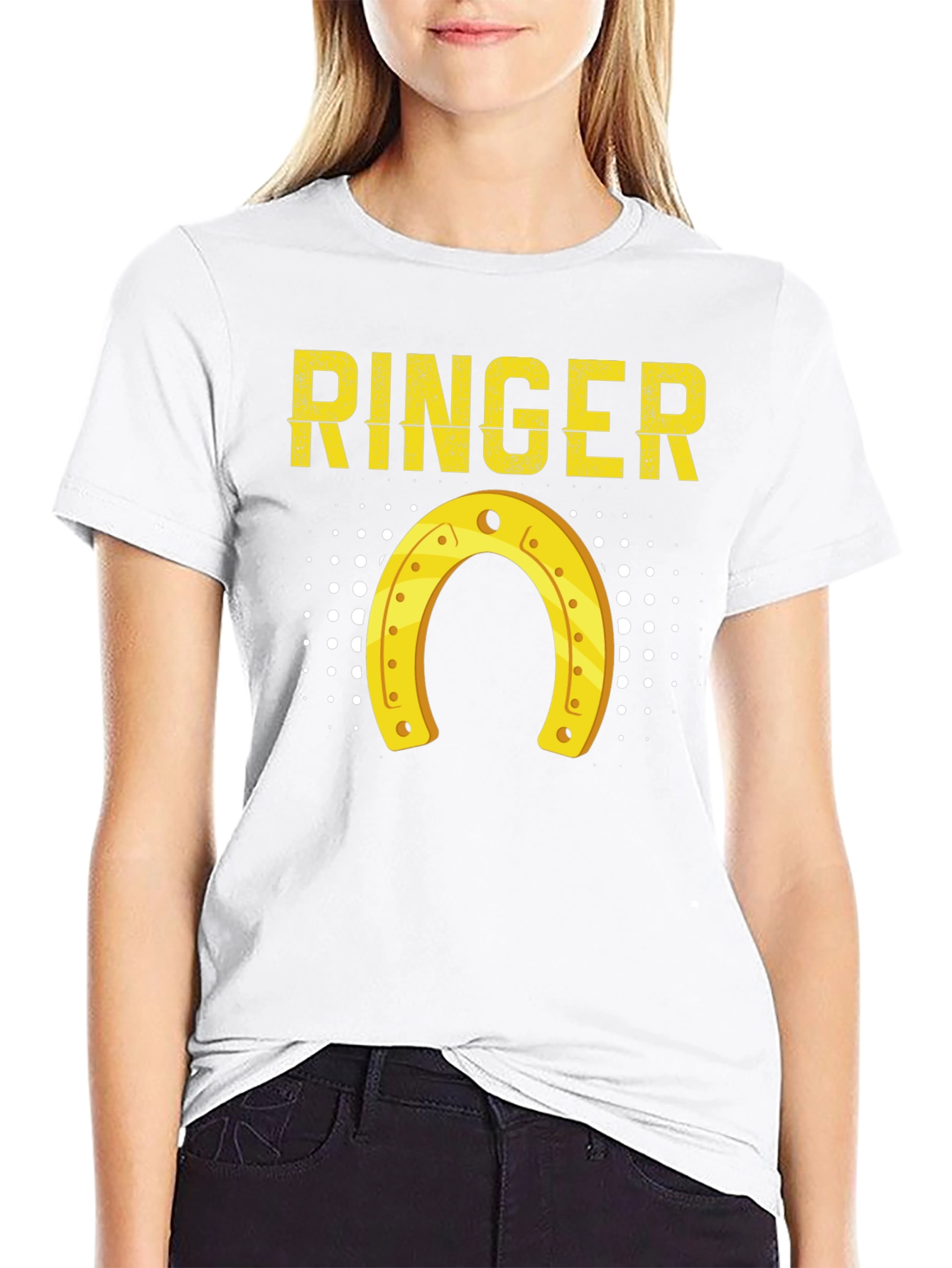 RINGER Horseshoe T-Shirt - Lucky Charm Tee