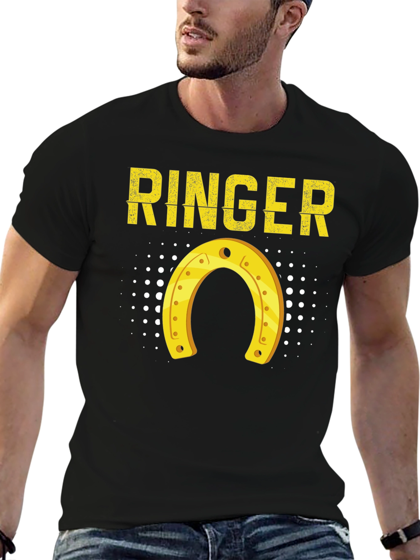 RINGER Horseshoe T-Shirt - Lucky Charm Tee
