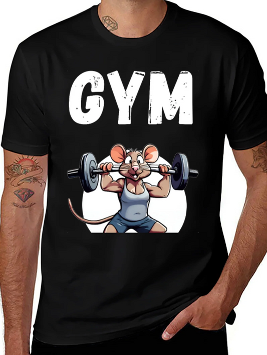 Funny Mouse Gym T-Shirt