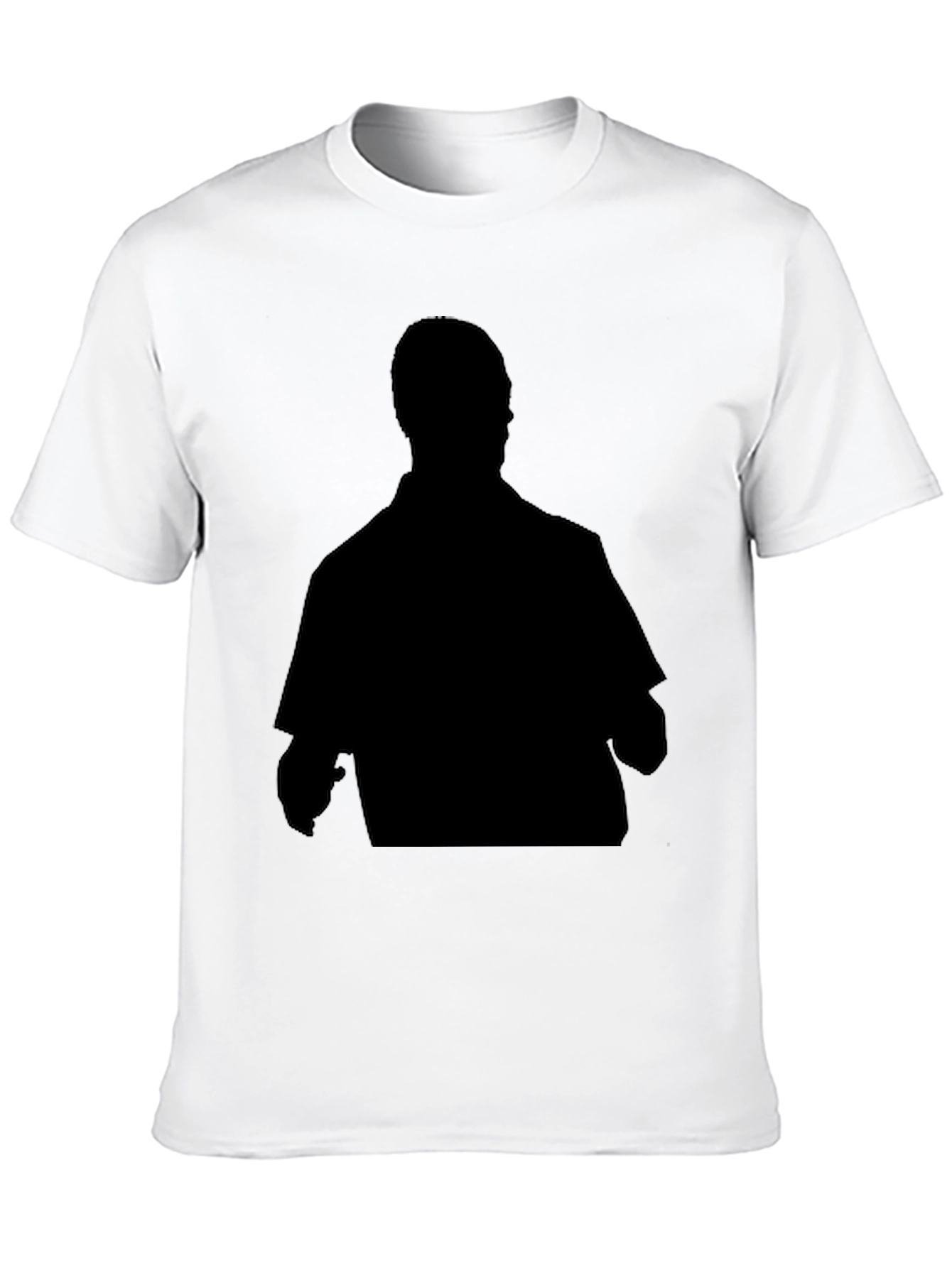 Silhouette Graphic Black T-Shirt