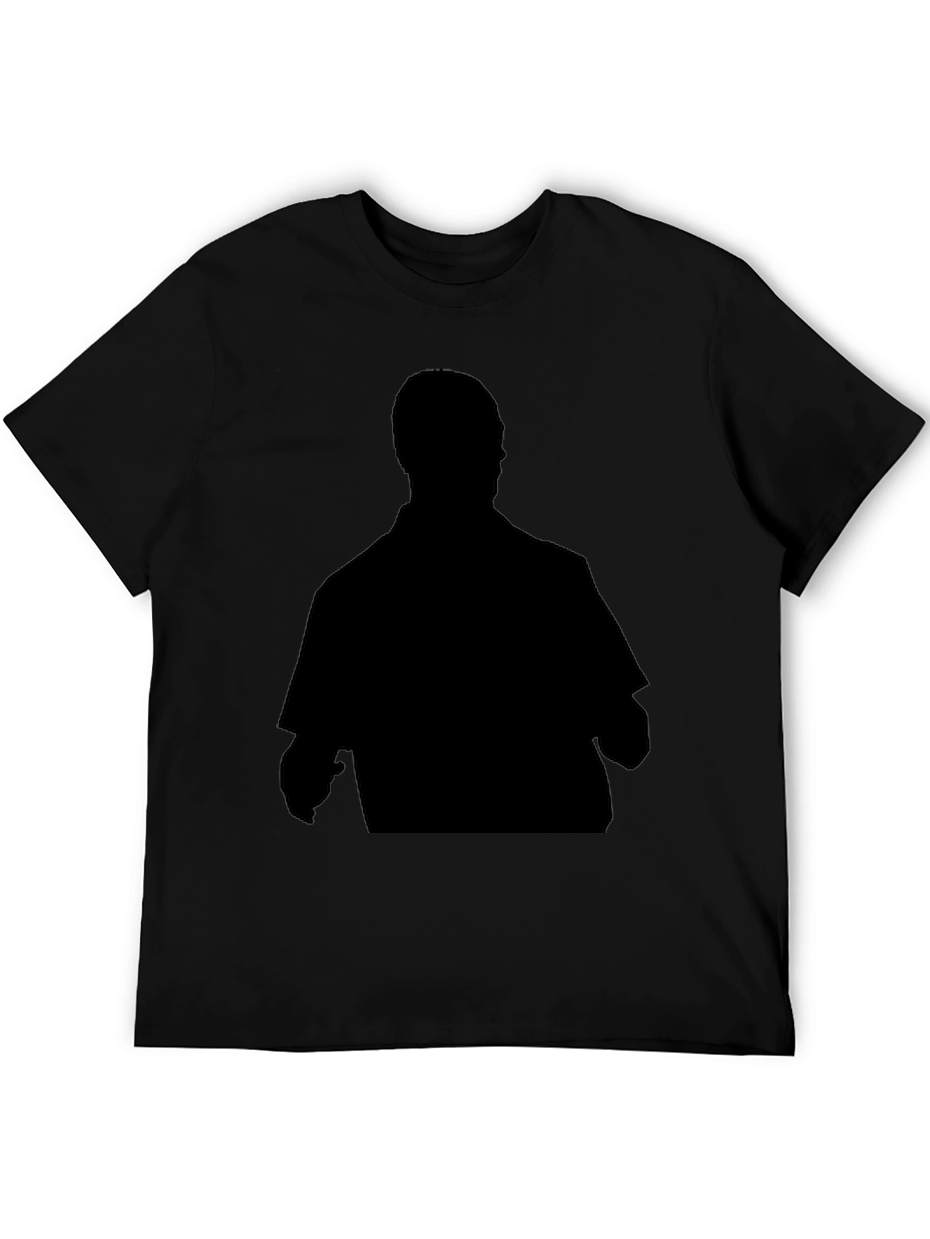 Silhouette Graphic Black T-Shirt