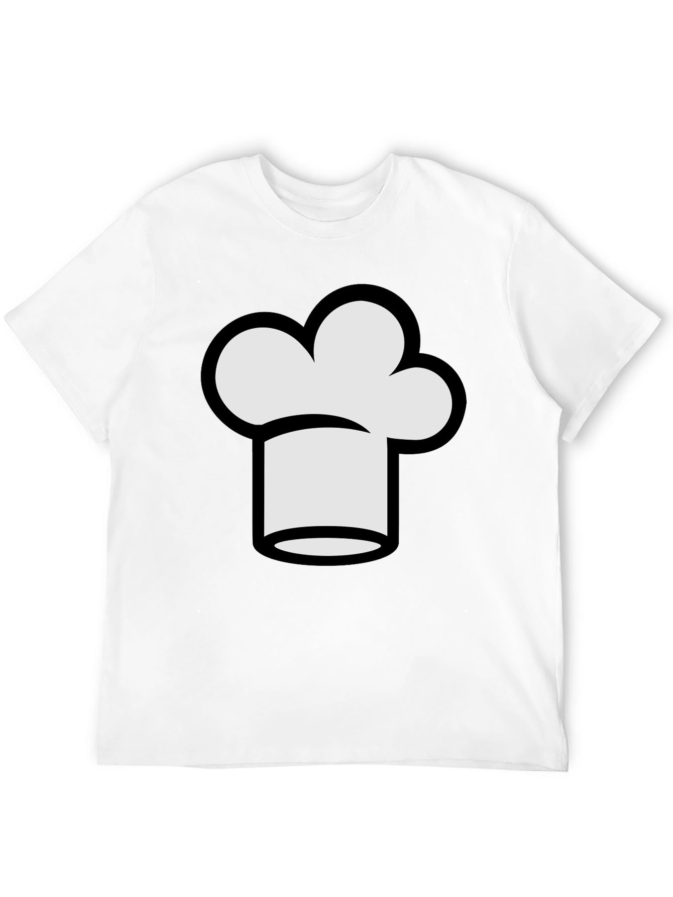 Chef Hat Graphic T-Shirt - Culinary Style
