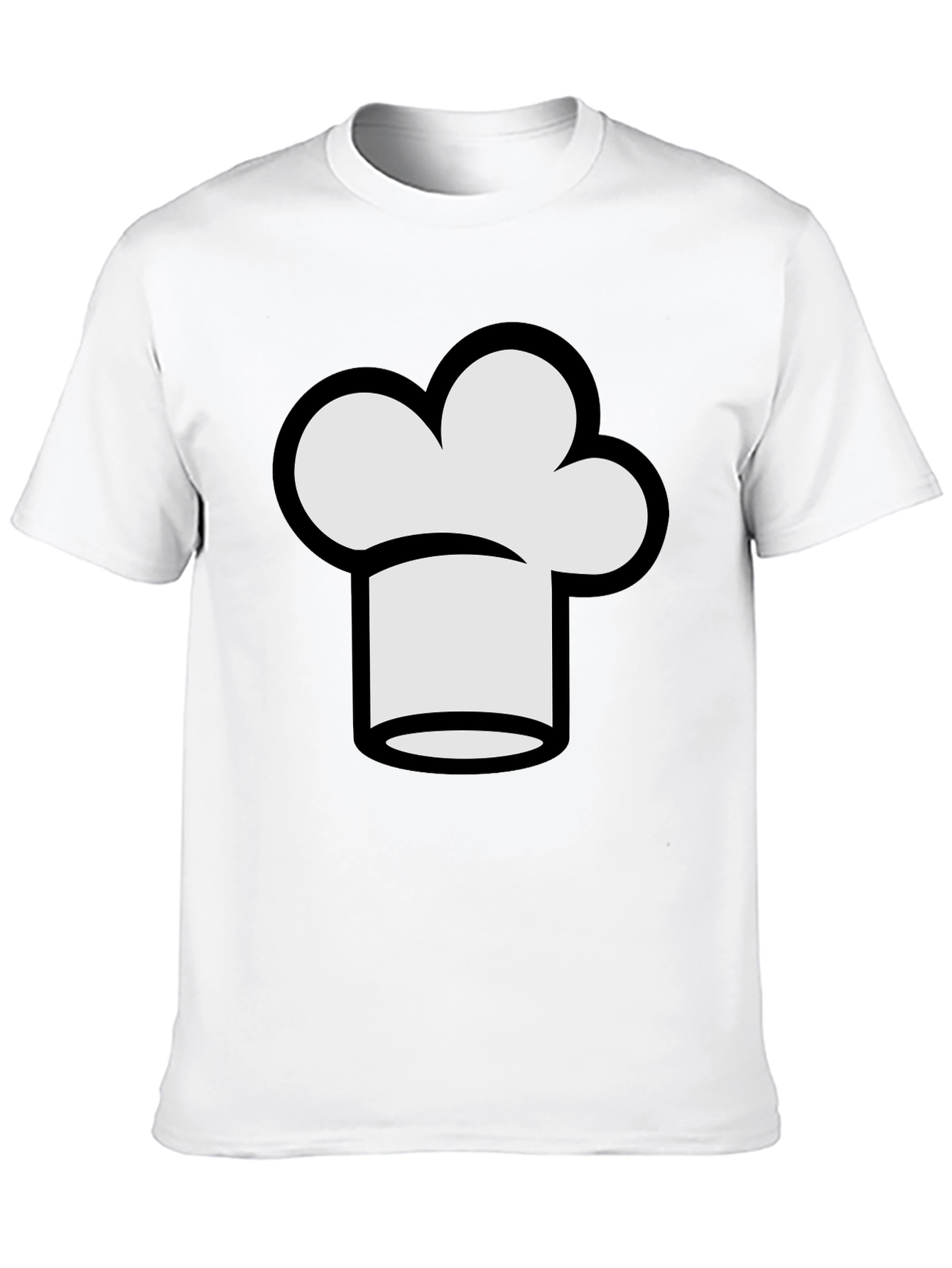 Chef Hat Graphic T-Shirt - Culinary Style