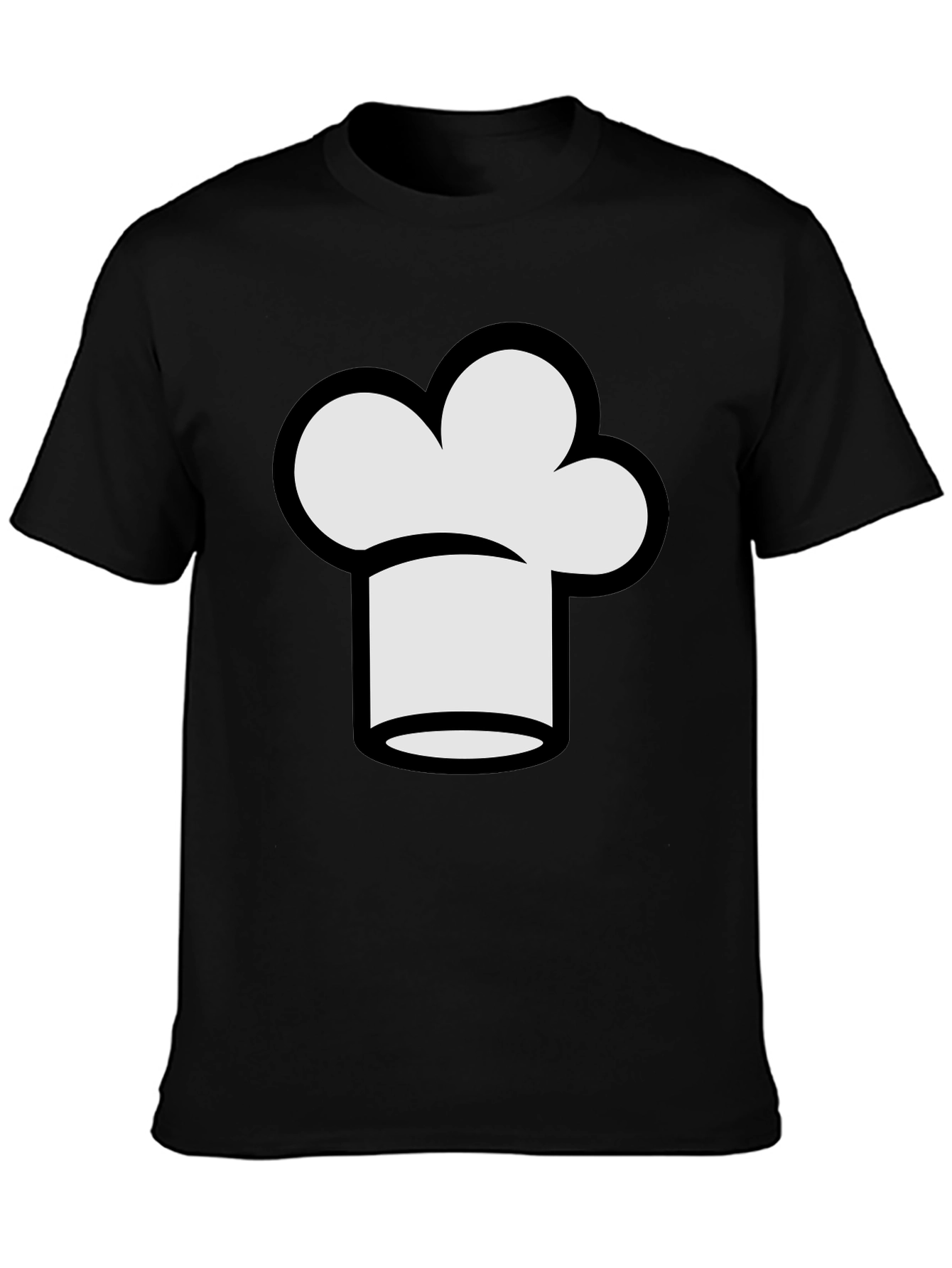 Chef Hat Graphic T-Shirt - Culinary Style