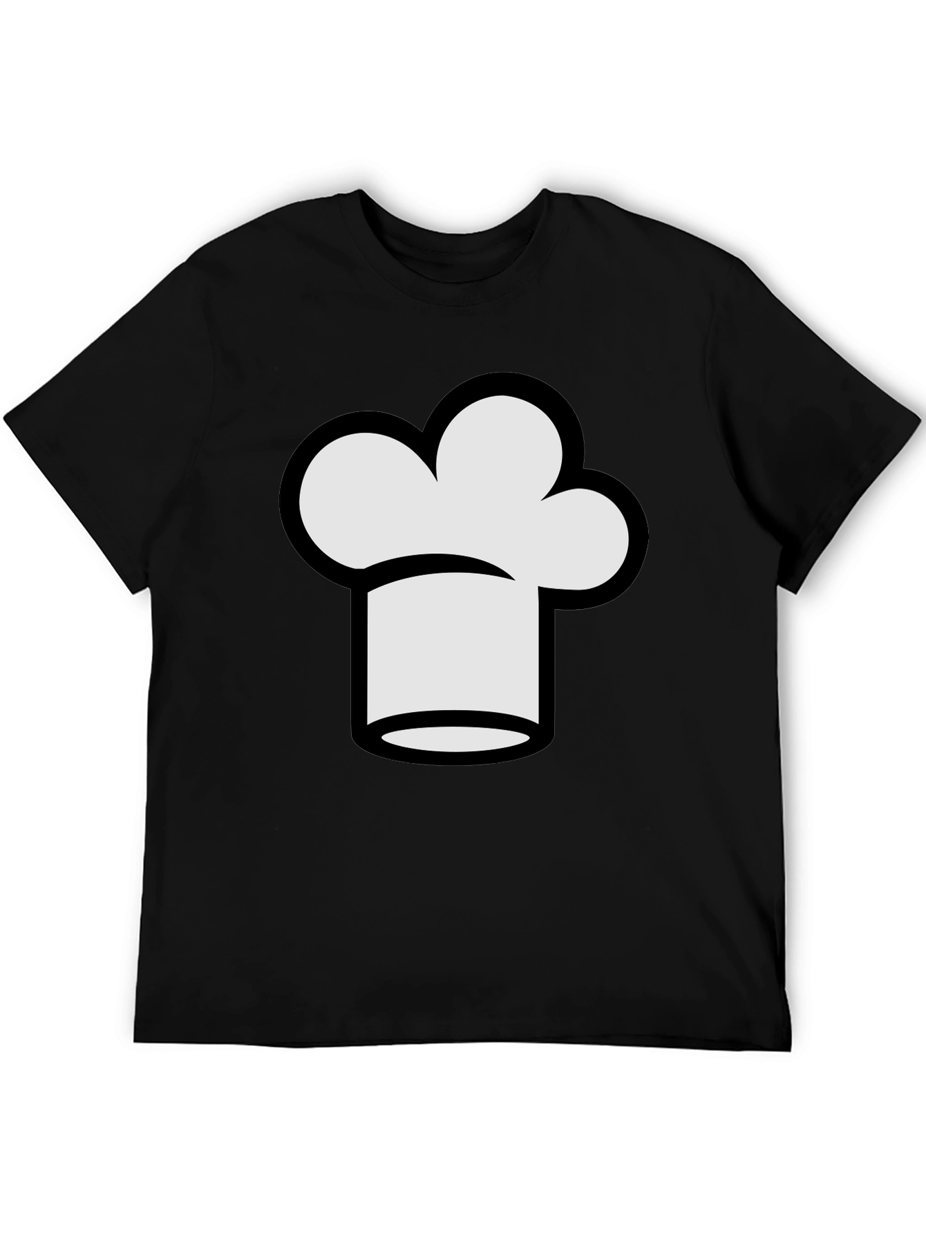 Chef Hat Graphic T-Shirt - Culinary Style