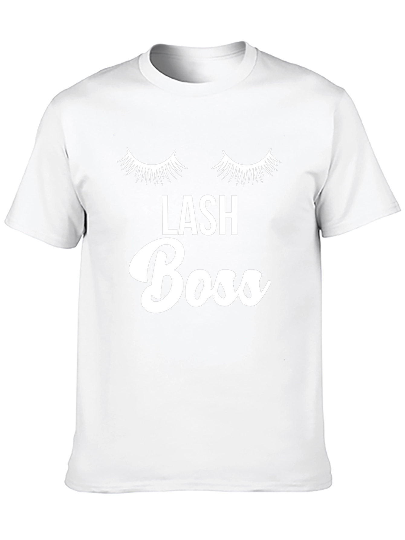 Lash Boss Graphic Tee - Stylish Eyelash Design
