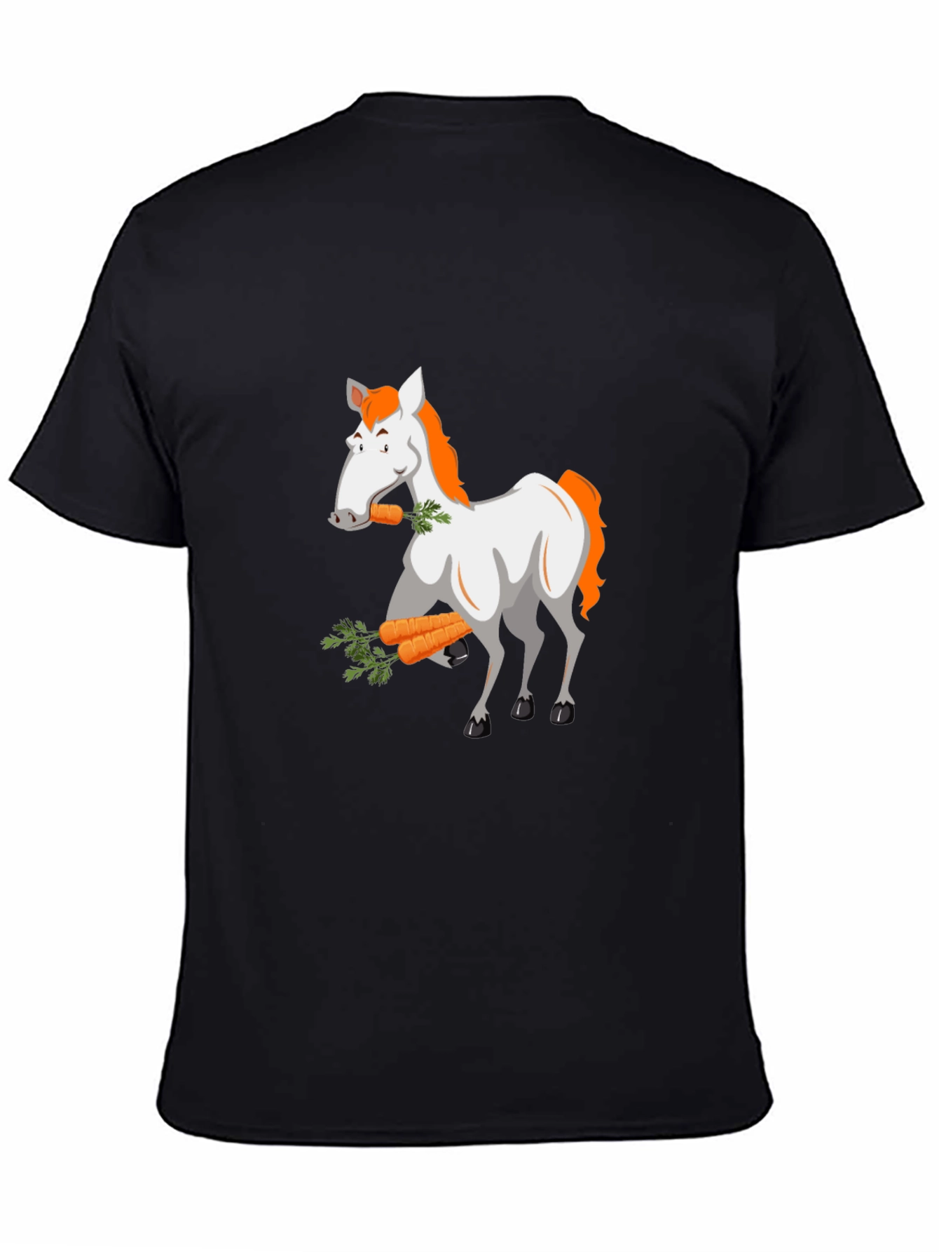 Horse & Carrot Graphic T-Shirt