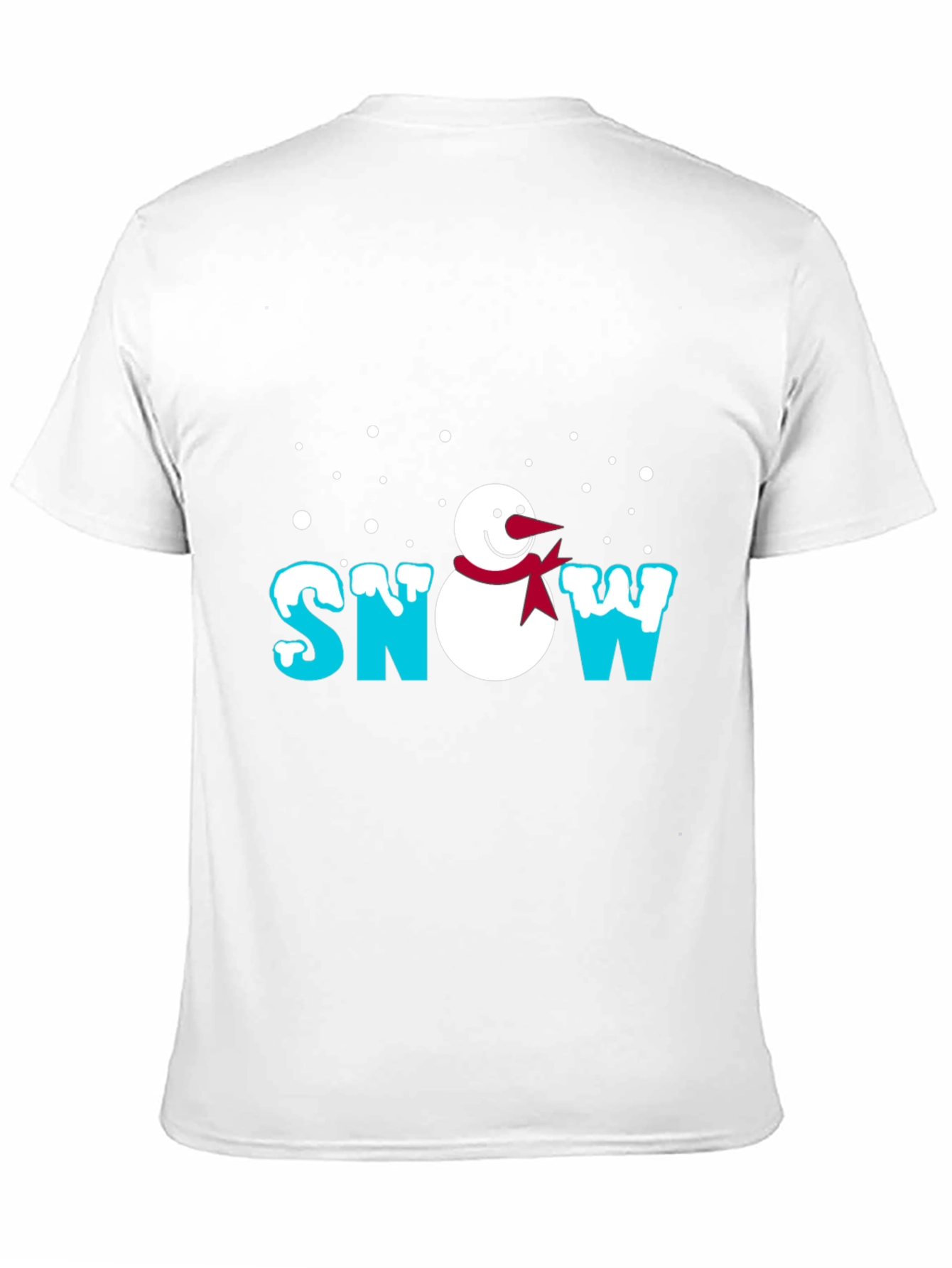 Snowman Graphic Tee - Winter Holiday T-Shirt