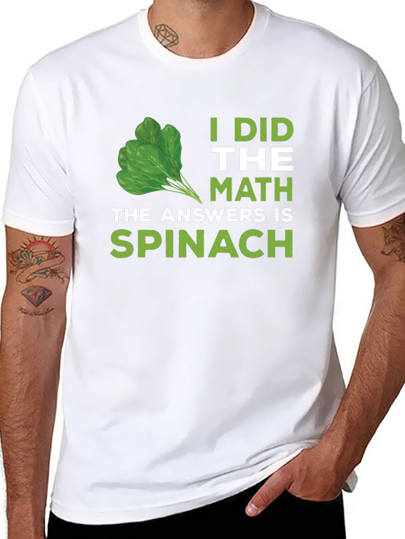 Math is Spinach T-Shirt