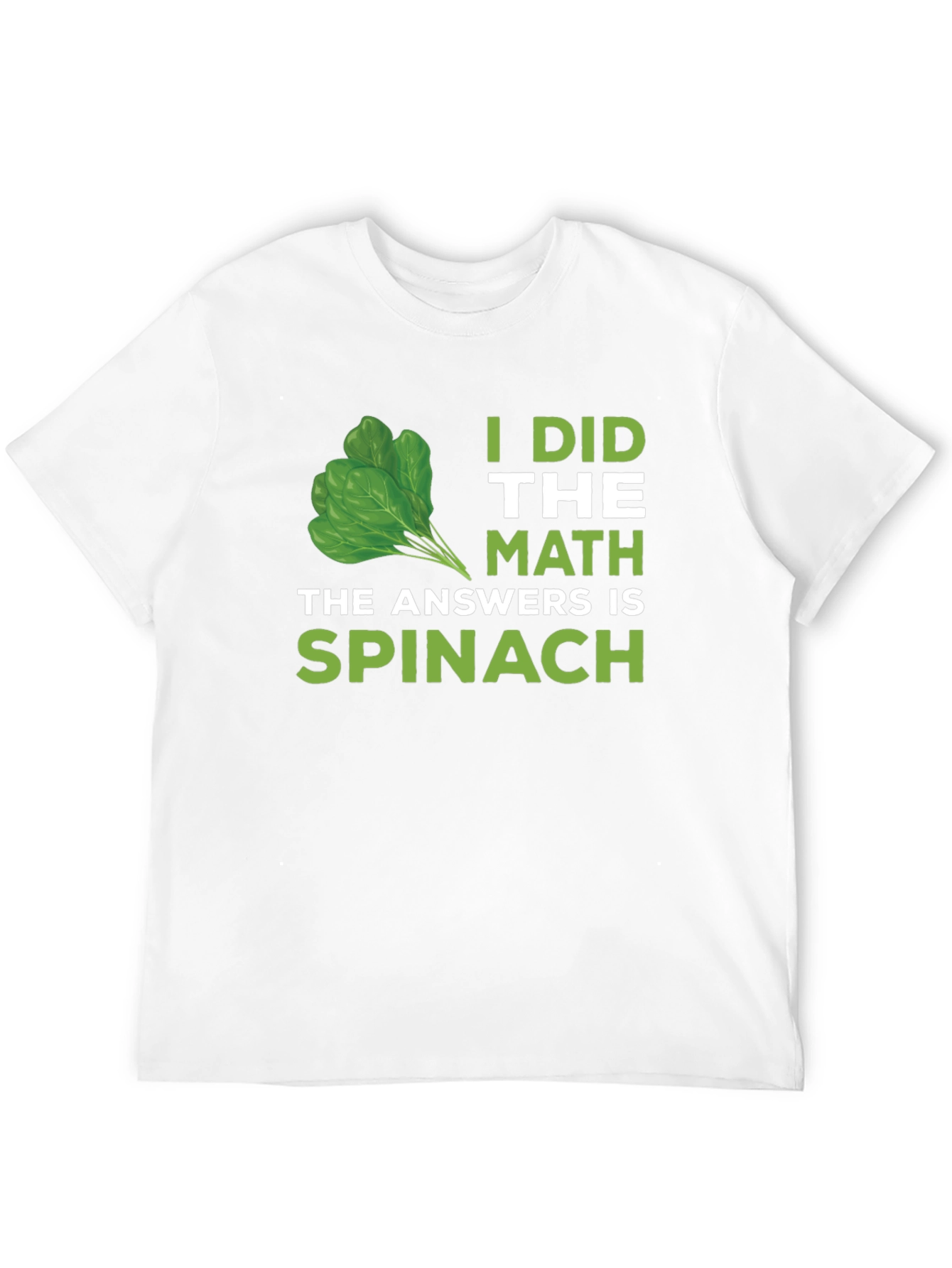 Math is Spinach T-Shirt