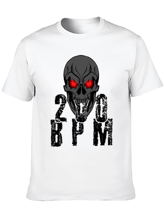 Skull 200 BPM Graphic T-Shirt