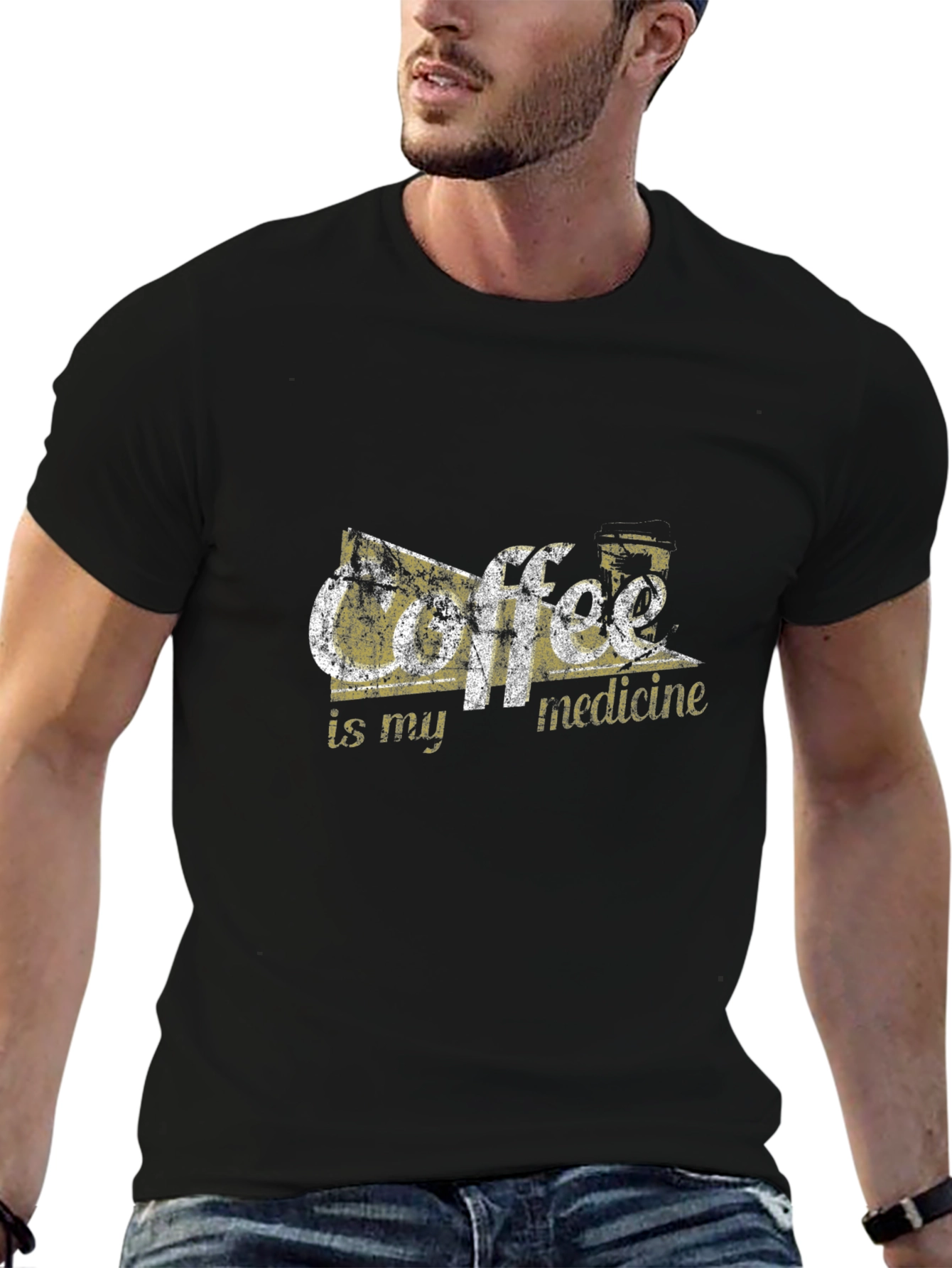 Coffee Is My Medicine Graphic T-Shirt