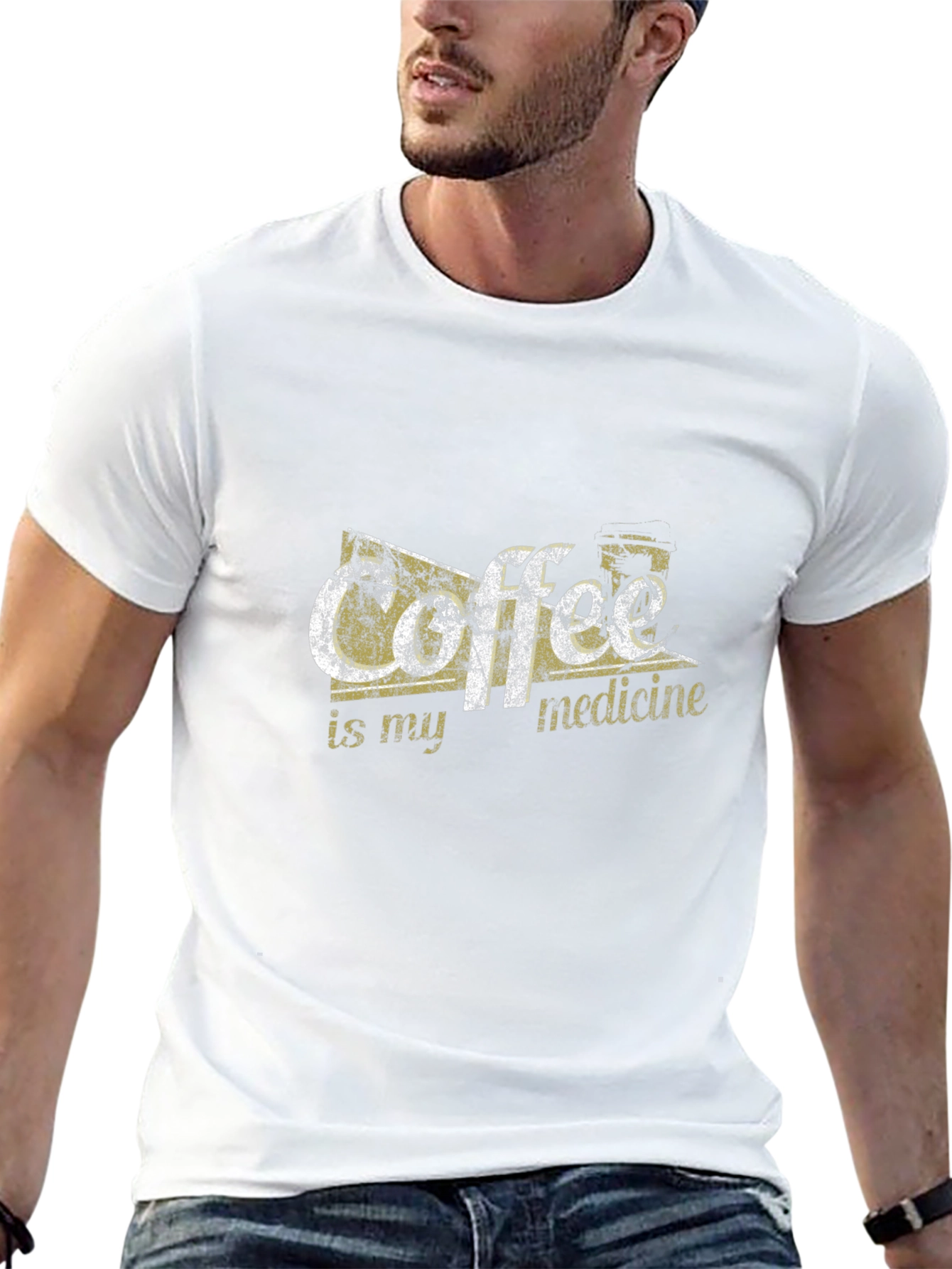 Coffee Is My Medicine Graphic T-Shirt