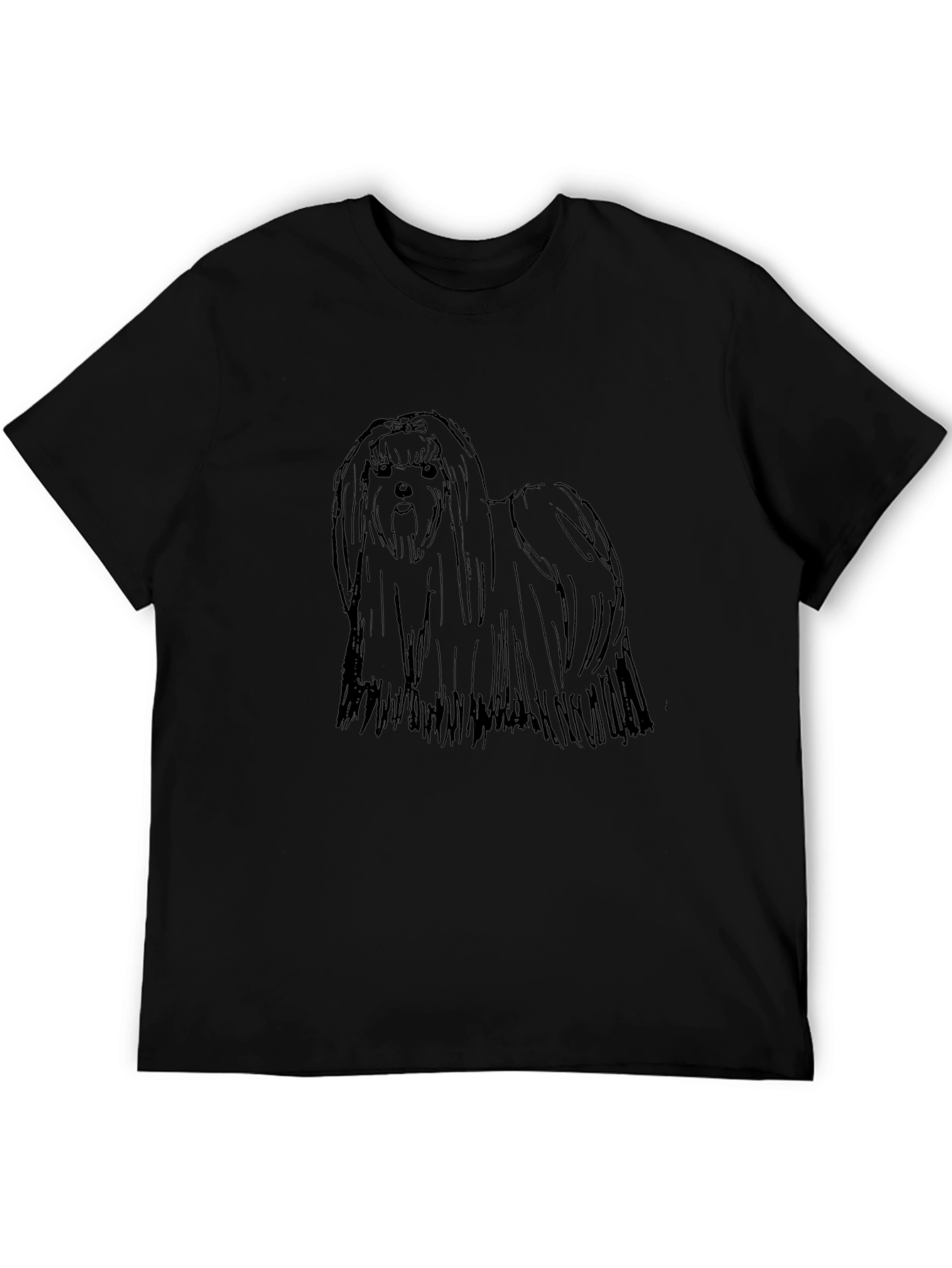 Dog Lover T-Shirt - Black Graphic Tee