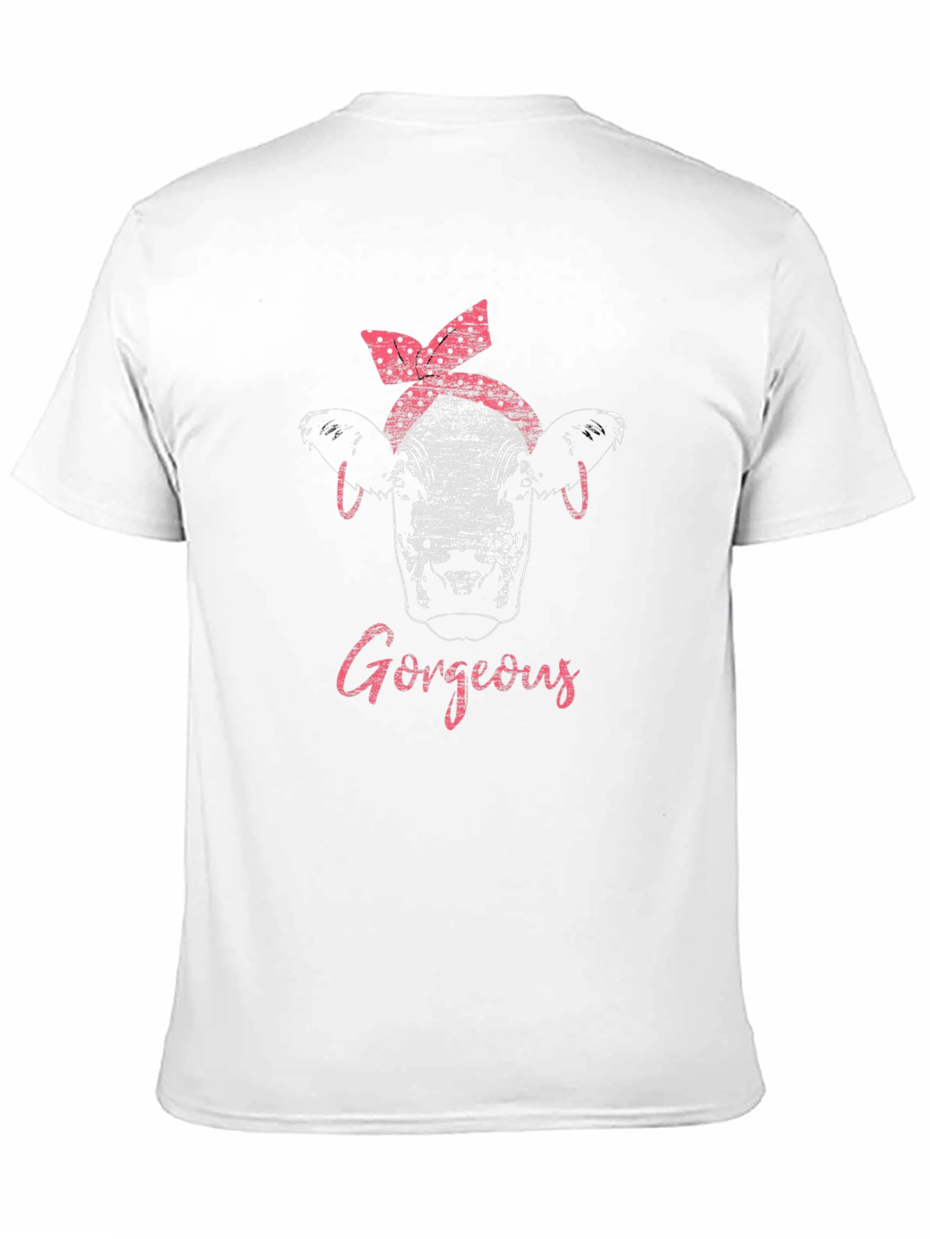 Gorgeous Cow Bandana Graphic Tee