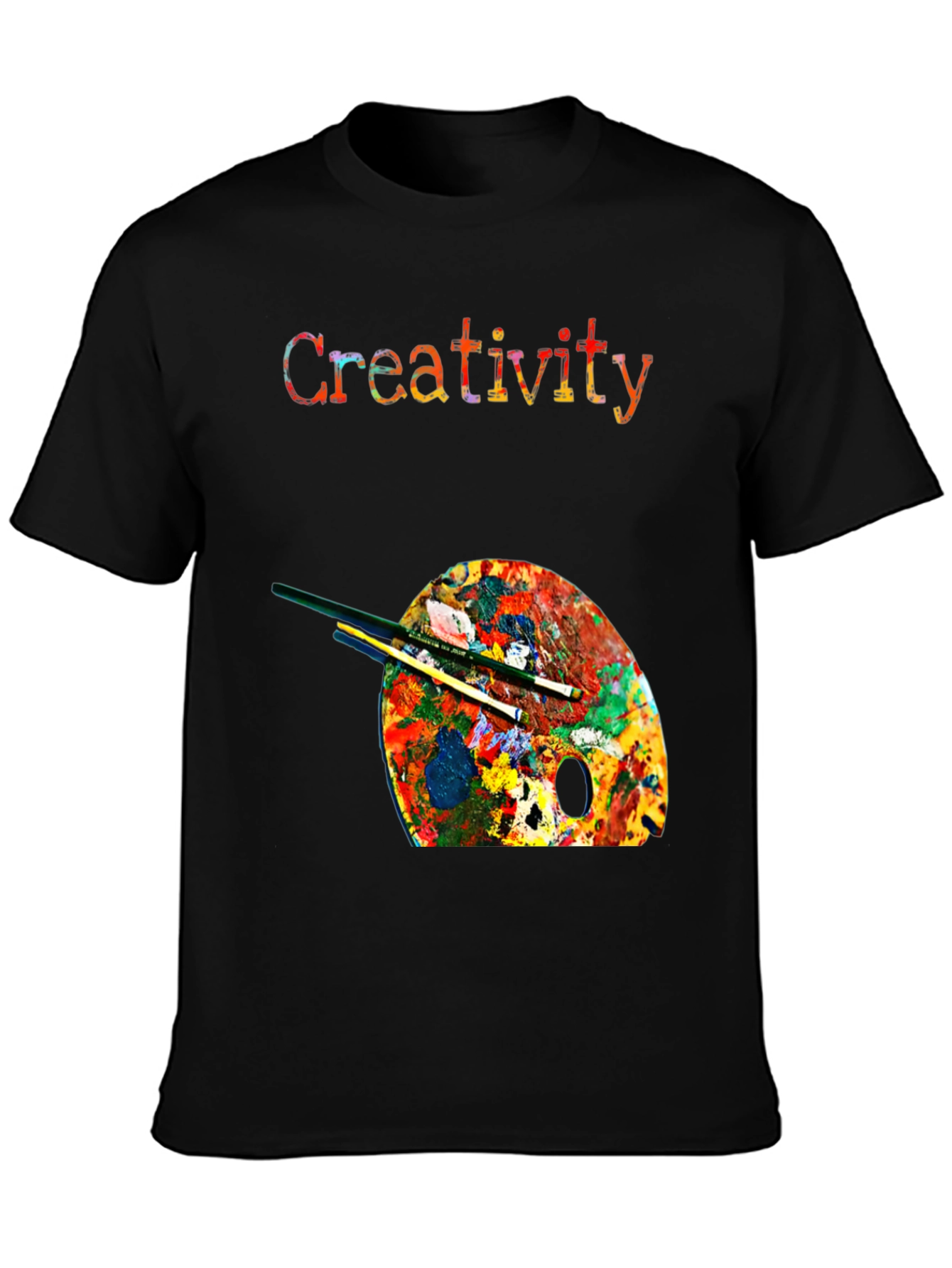 Creativity Artist Palette Graphic T-Shirt