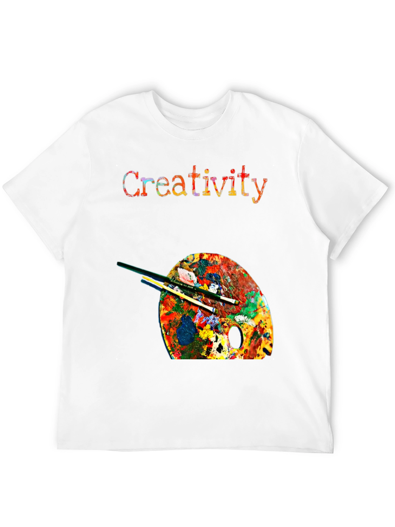 Creativity Artist Palette Graphic T-Shirt