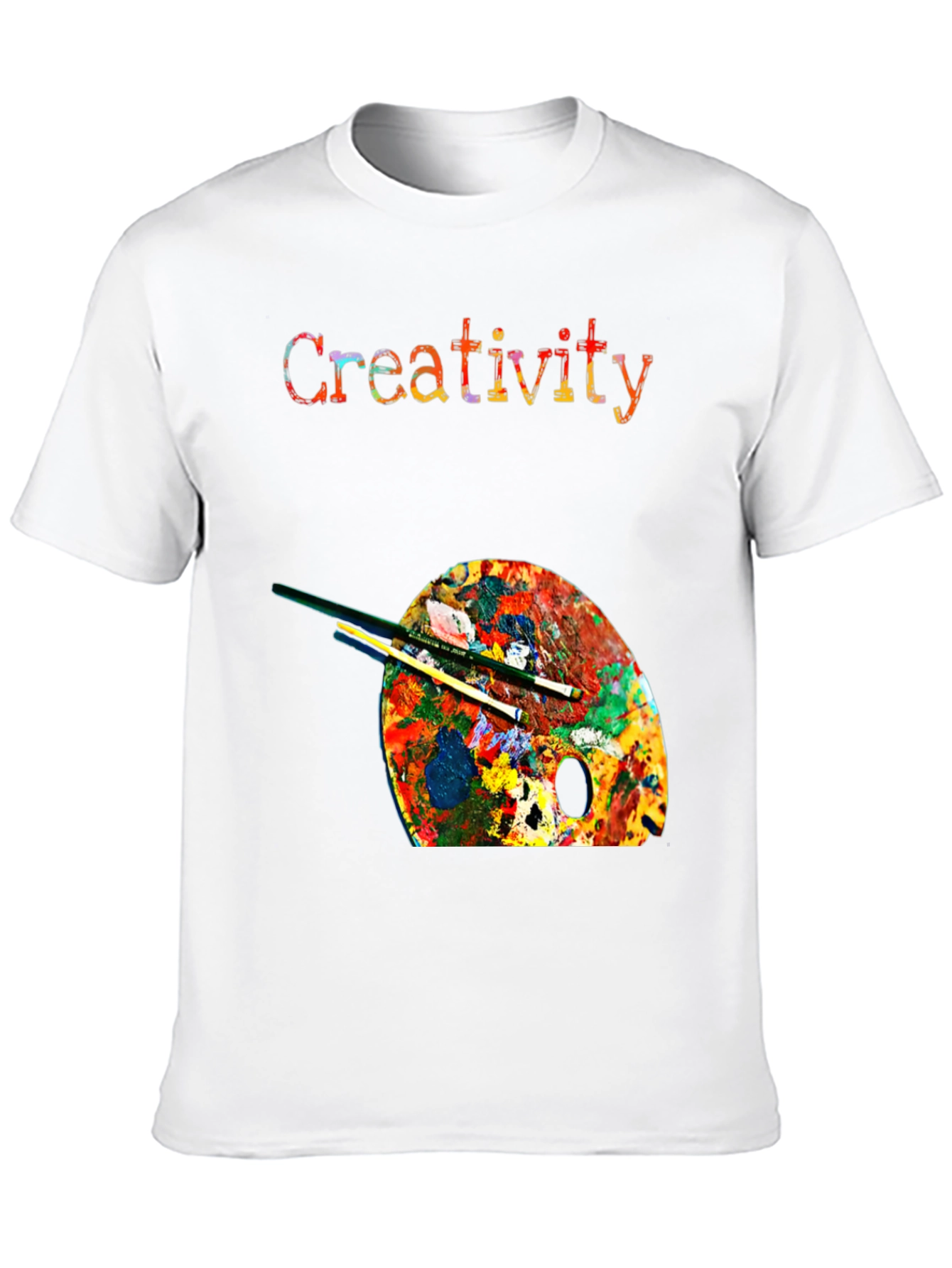 Creativity Artist Palette Graphic T-Shirt