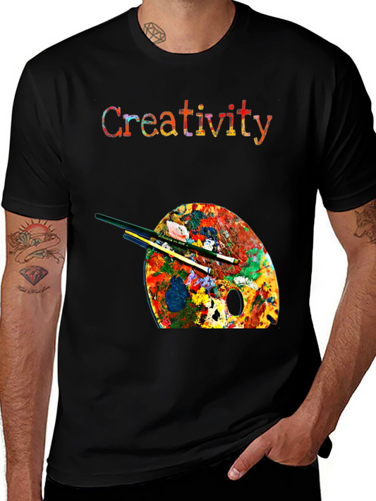 Creativity Artist Palette Graphic T-Shirt