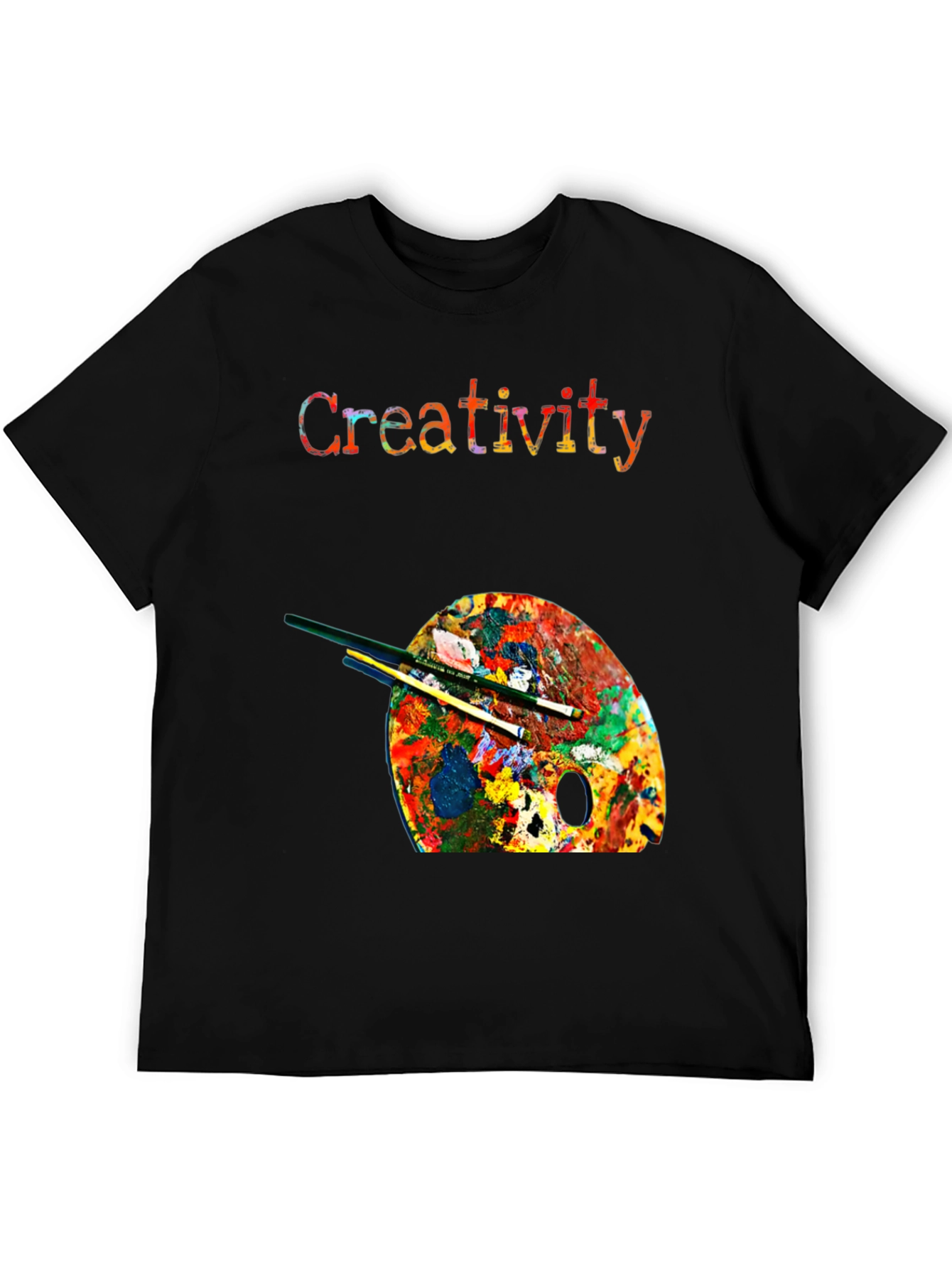 Creativity Artist Palette Graphic T-Shirt