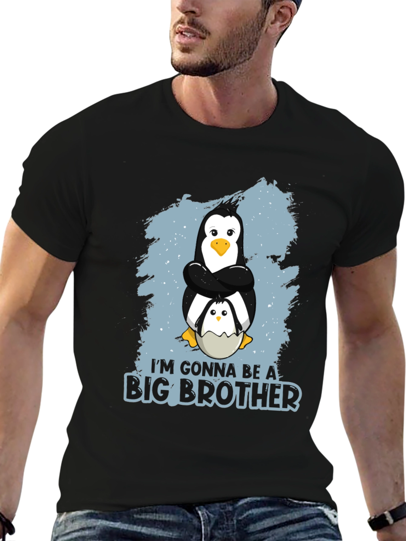 Big Brother Penguin T-Shirt