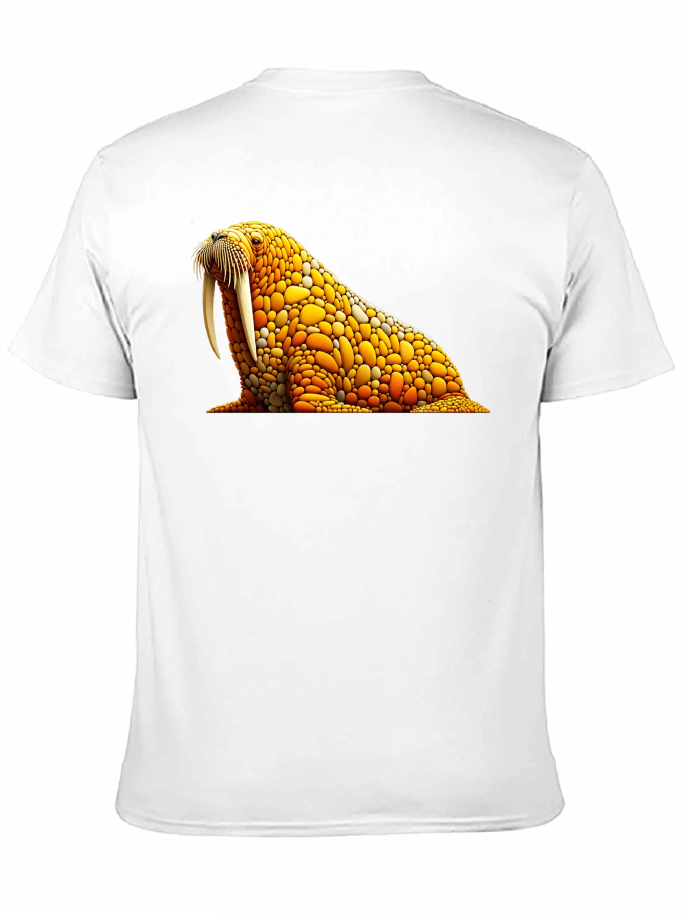 Walrus Mosaic Graphic Tee - Black