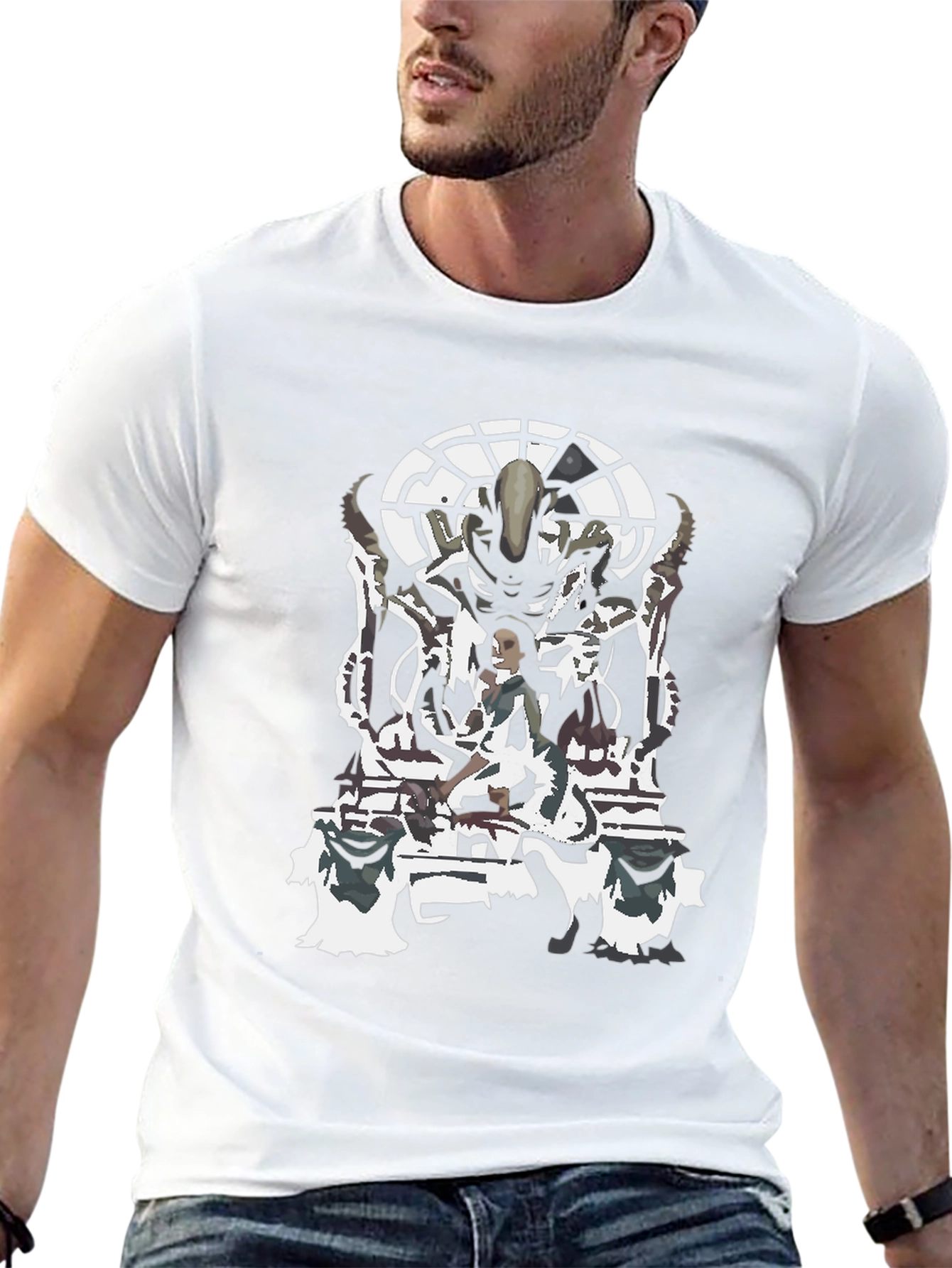 Alien vs Ripley Graphic T-Shirt - Black Cotton Tee