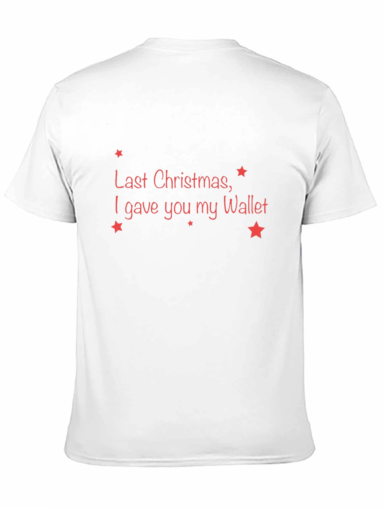 Funny Christmas Wallet Graphic T-Shirt